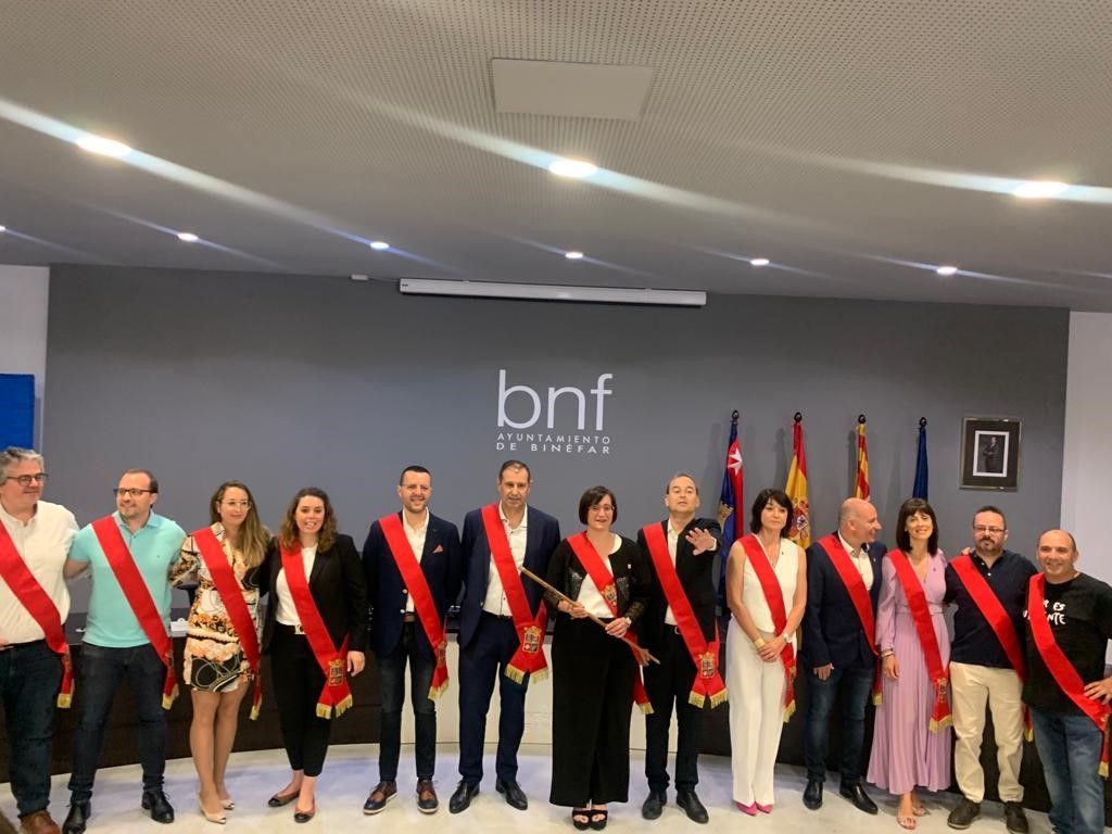 Nueva corporación de Binéfar