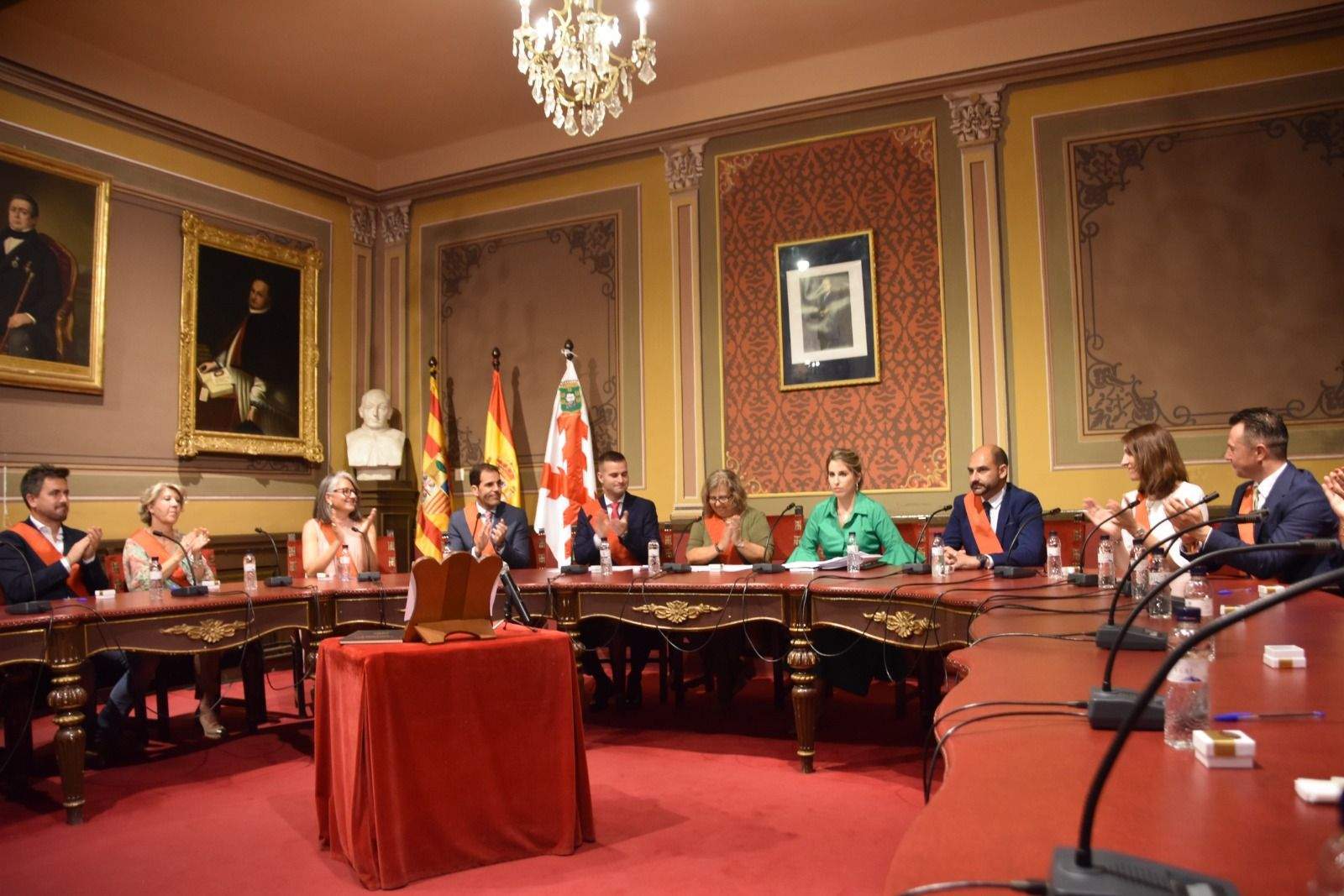 Investidura en el Ayuntamiento de Barbastro