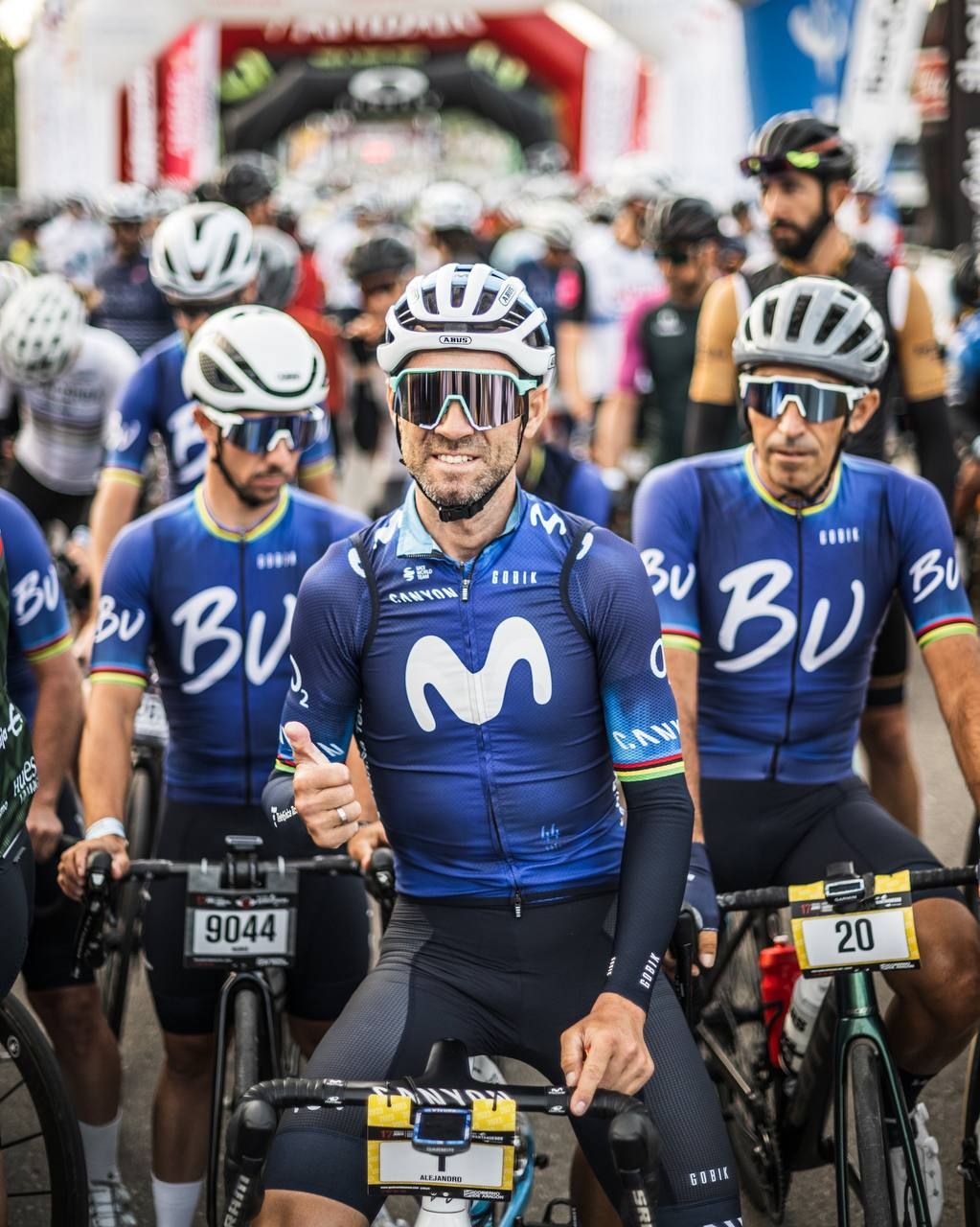 Momentos antes de la salida. Foto: QHyTR