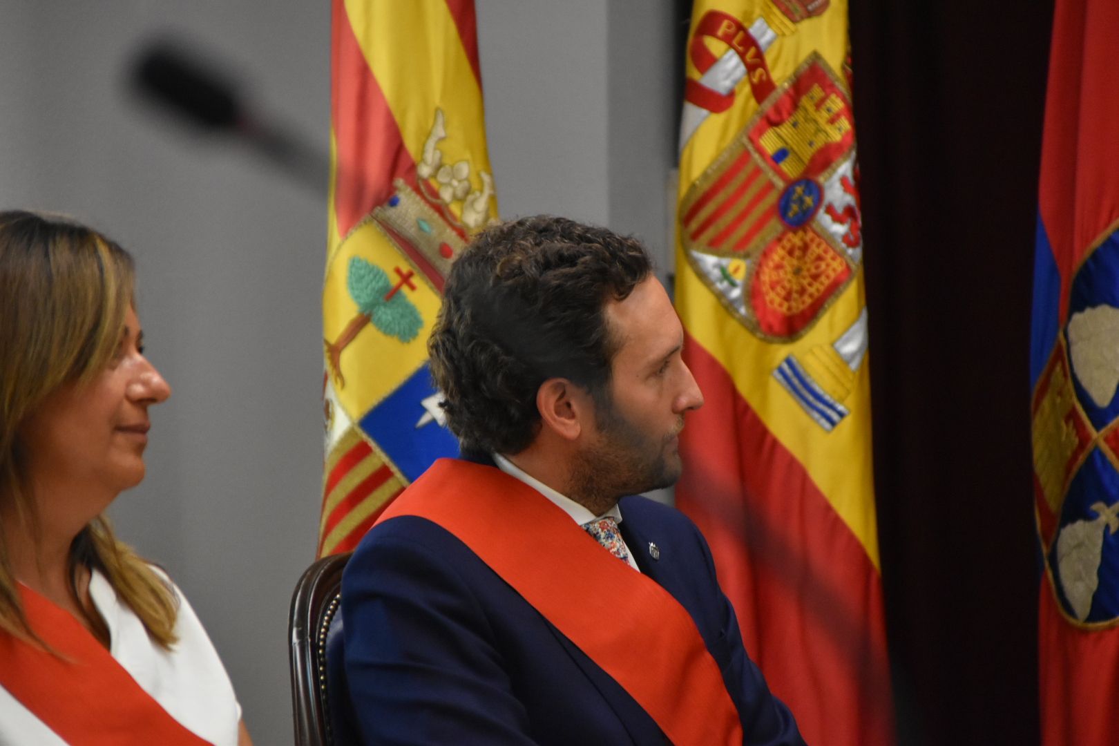 Sesión de investidura en el Ayuntamiento de Monzón 2023