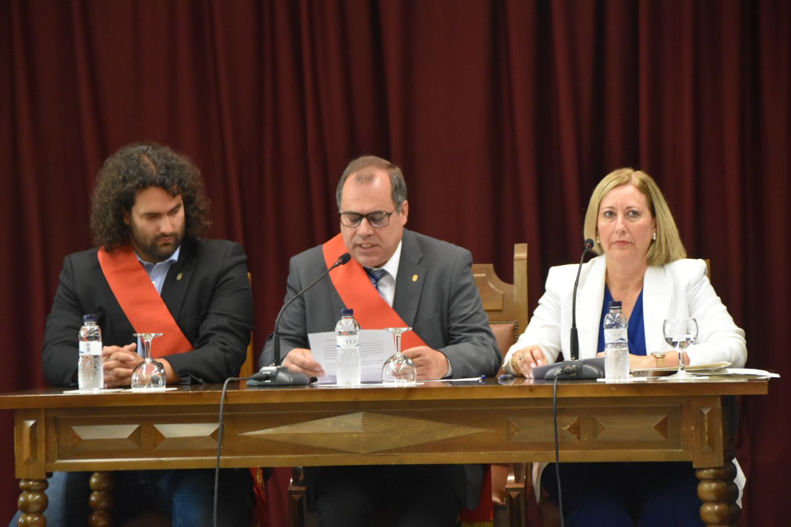 Sesión de investidura en el Ayuntamiento de Monzón 2023