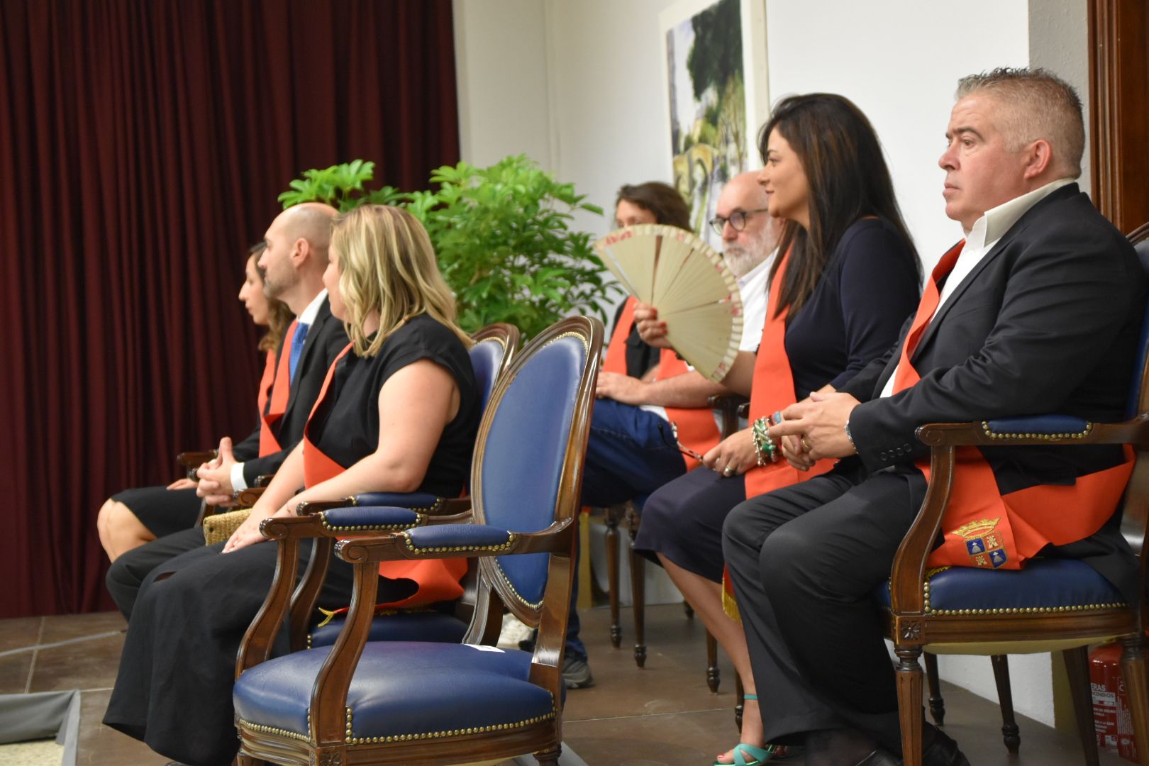 Sesión de investidura en el Ayuntamiento de Monzón 2023