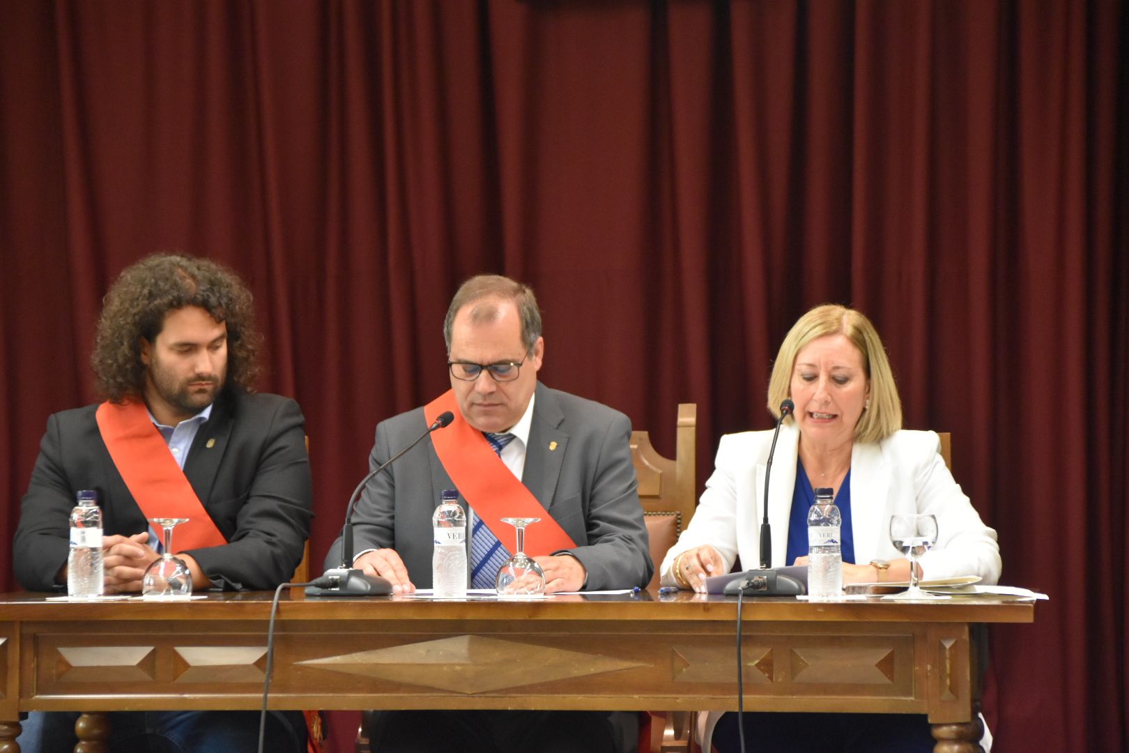 Sesión de investidura en el Ayuntamiento de Monzón 2023