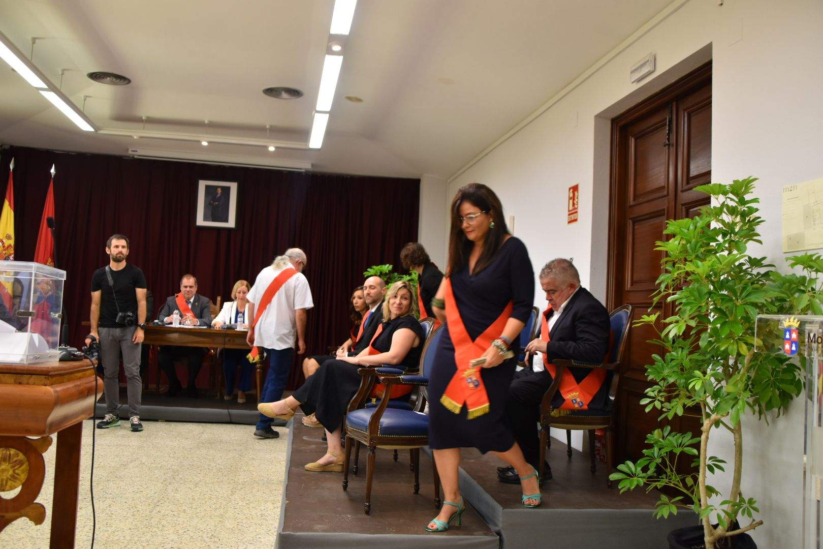 Sesión de investidura en el Ayuntamiento de Monzón 2023