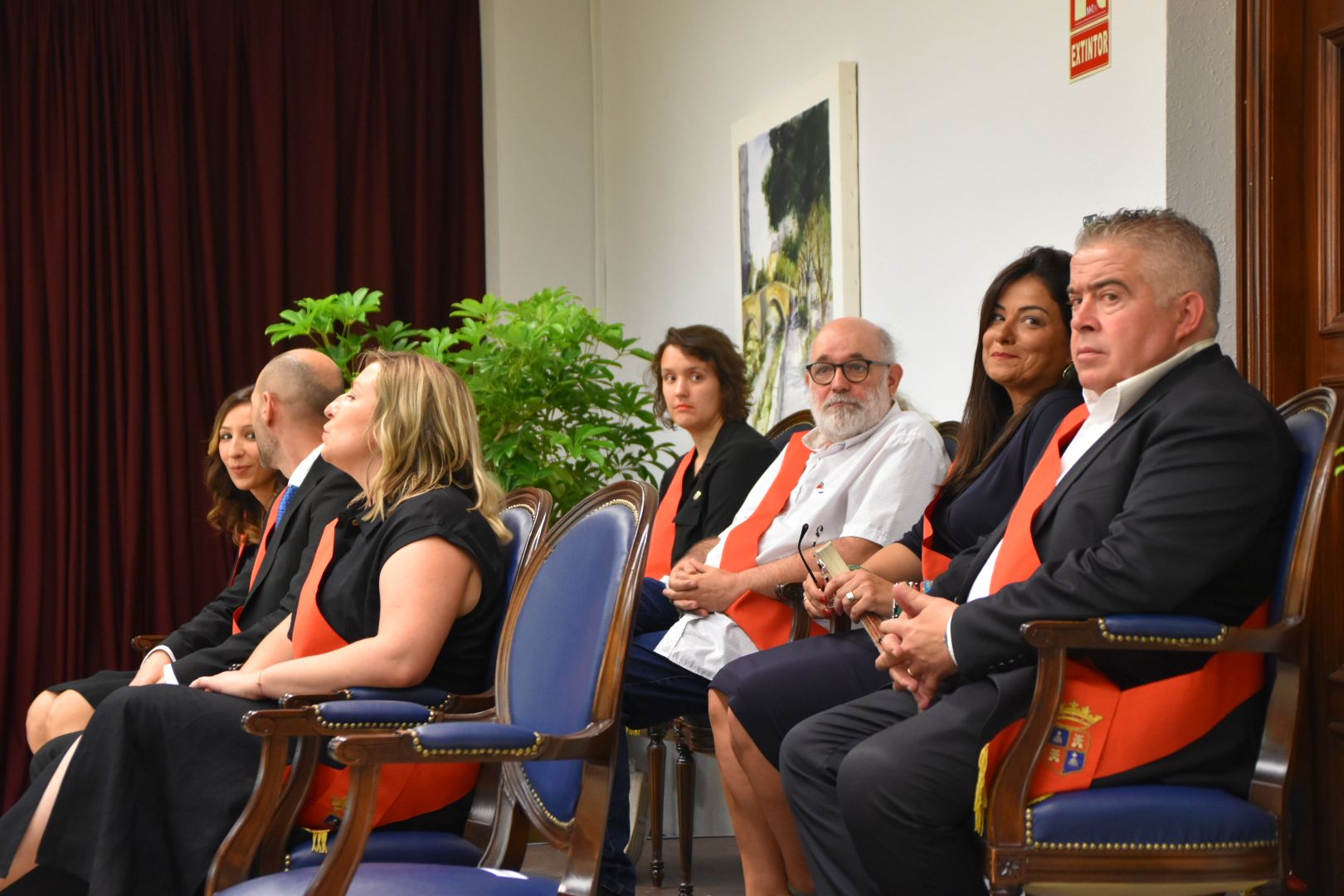 Sesión de investidura en el Ayuntamiento de Monzón 2023