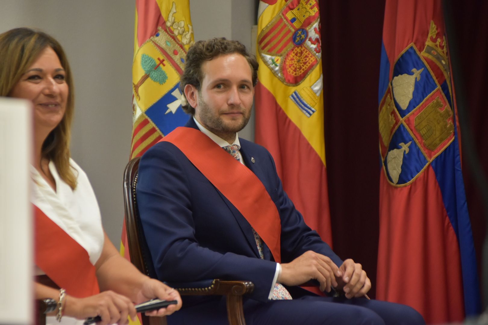 Sesión de investidura en el Ayuntamiento de Monzón 2023