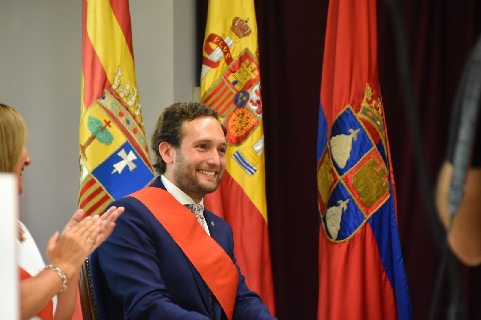 Sesión de investidura en el Ayuntamiento de Monzón 2023