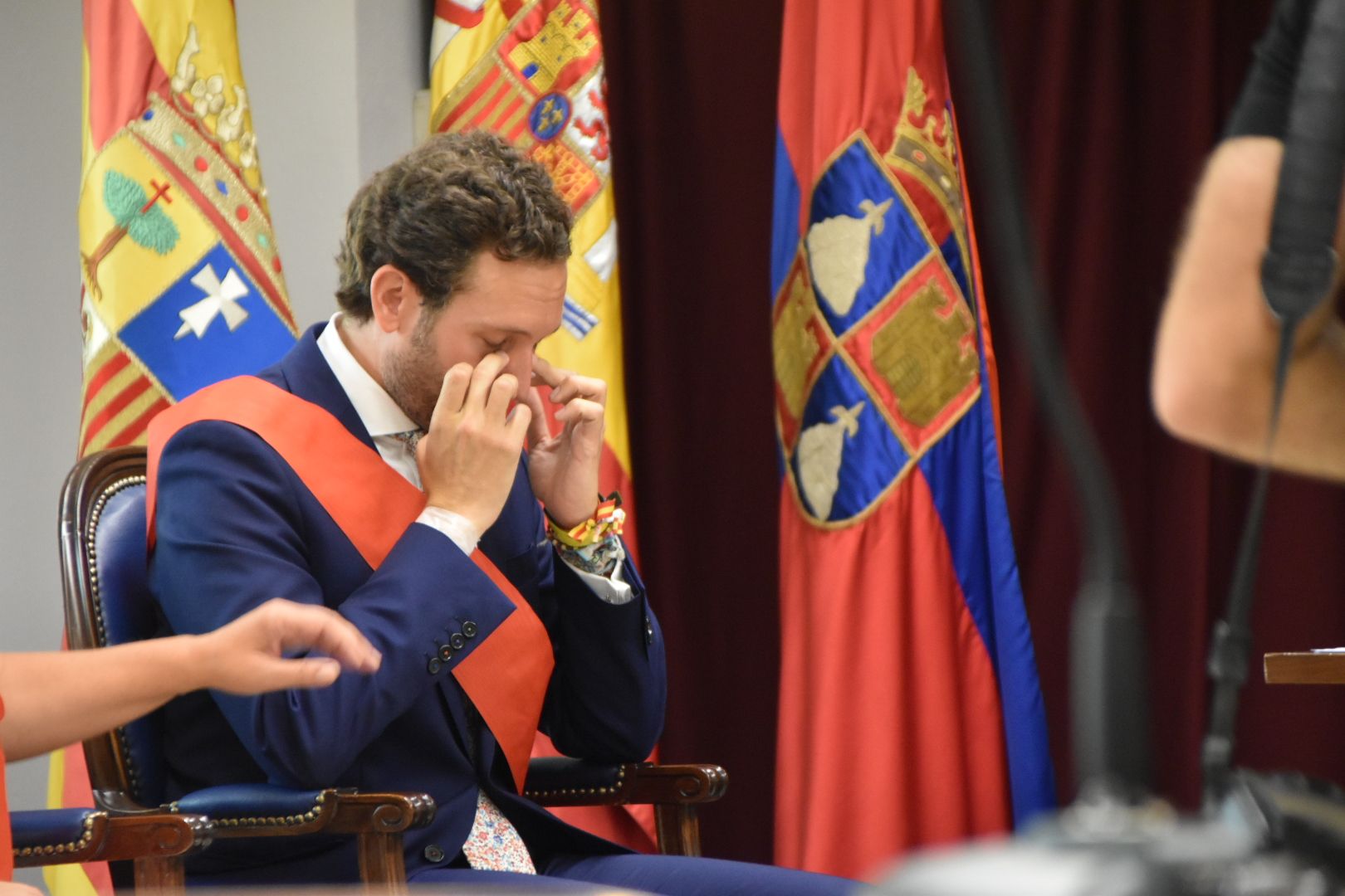 Sesión de investidura en el Ayuntamiento de Monzón 2023