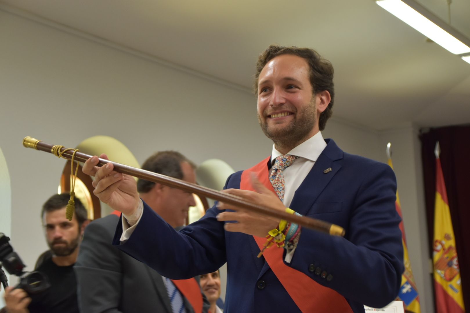 Sesión de investidura en el Ayuntamiento de Monzón 2023