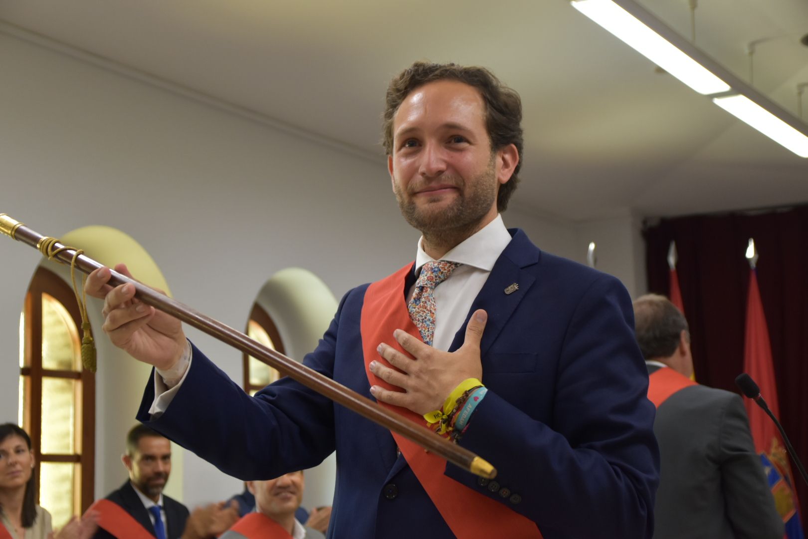 Sesión de investidura en el Ayuntamiento de Monzón 2023