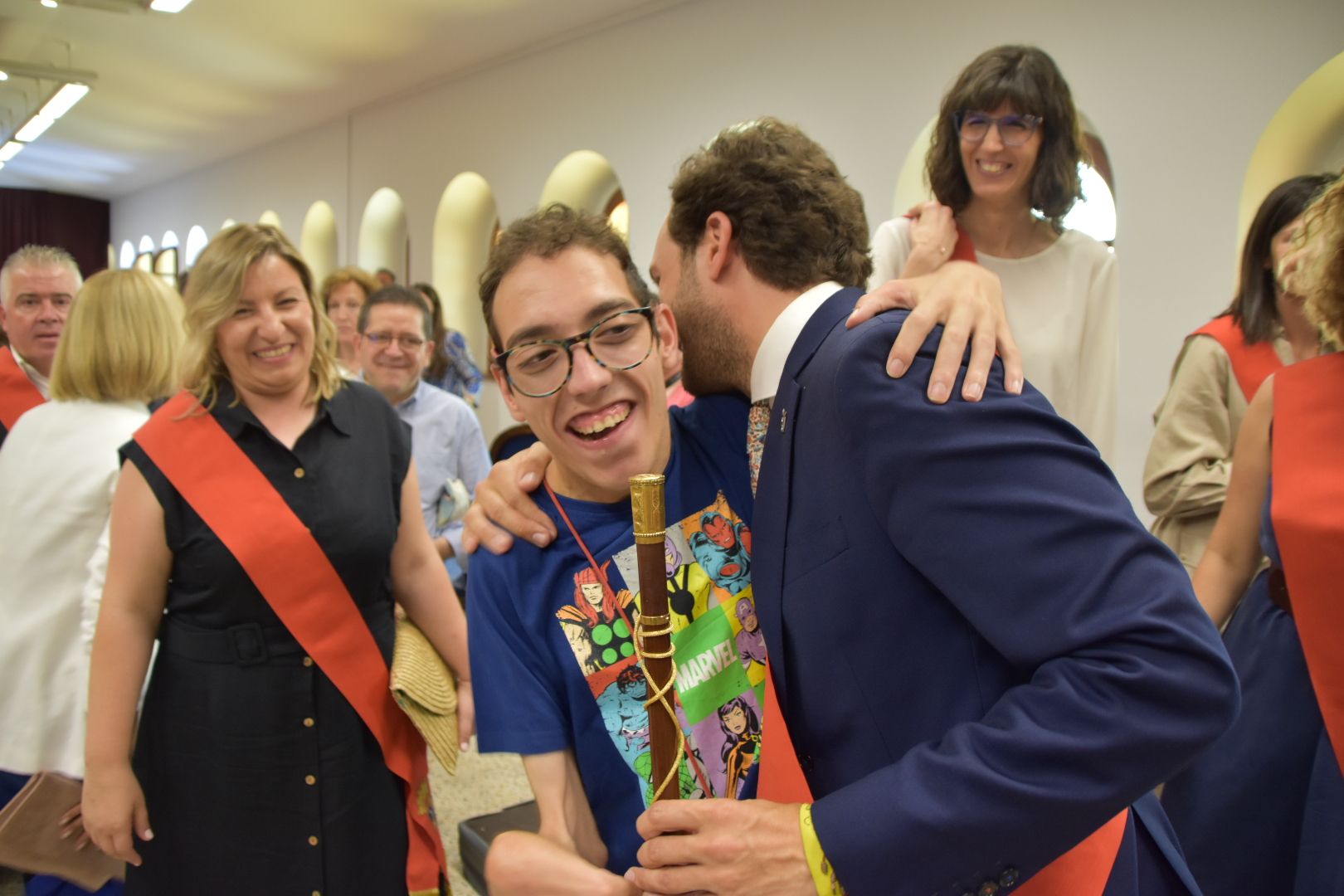 Sesión de investidura en el Ayuntamiento de Monzón 2023