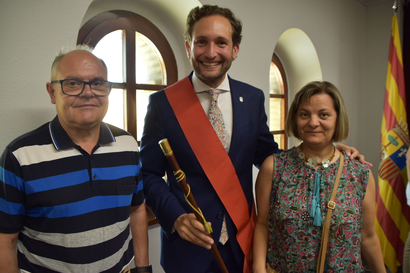 Sesión de investidura en el Ayuntamiento de Monzón 2023