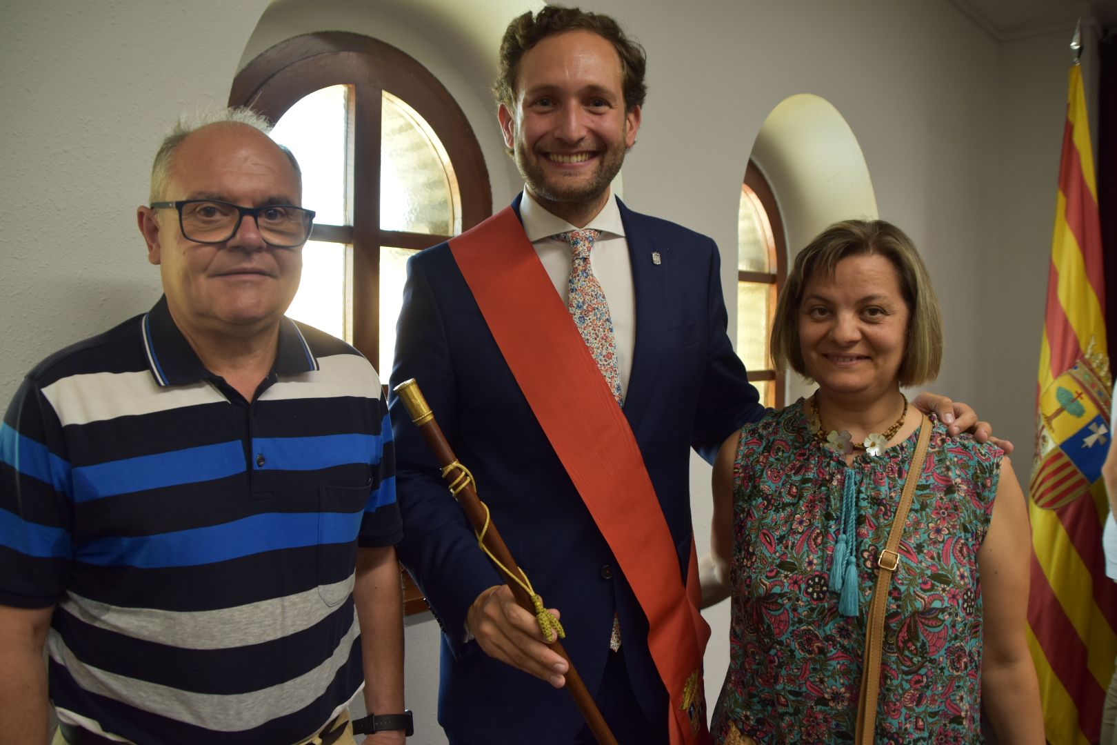 Sesión de investidura en el Ayuntamiento de Monzón 2023