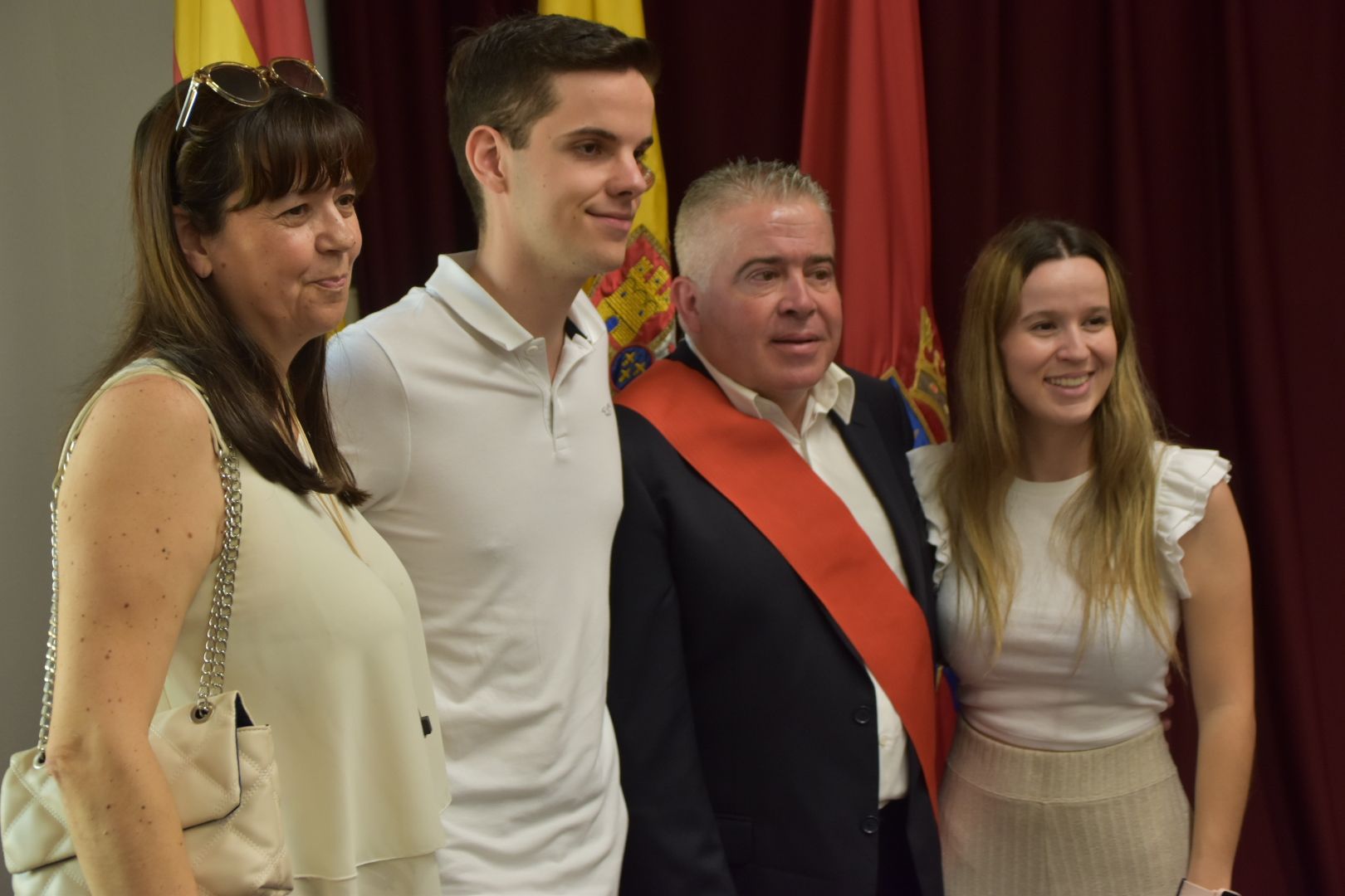 Sesión de investidura en el Ayuntamiento de Monzón 2023