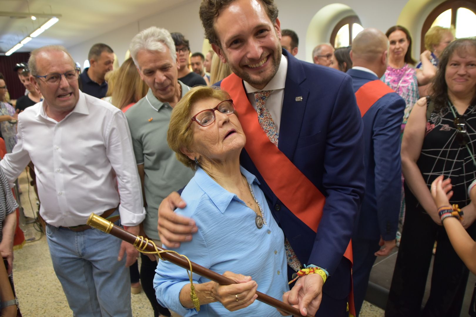 Sesión de investidura en el Ayuntamiento de Monzón 2023