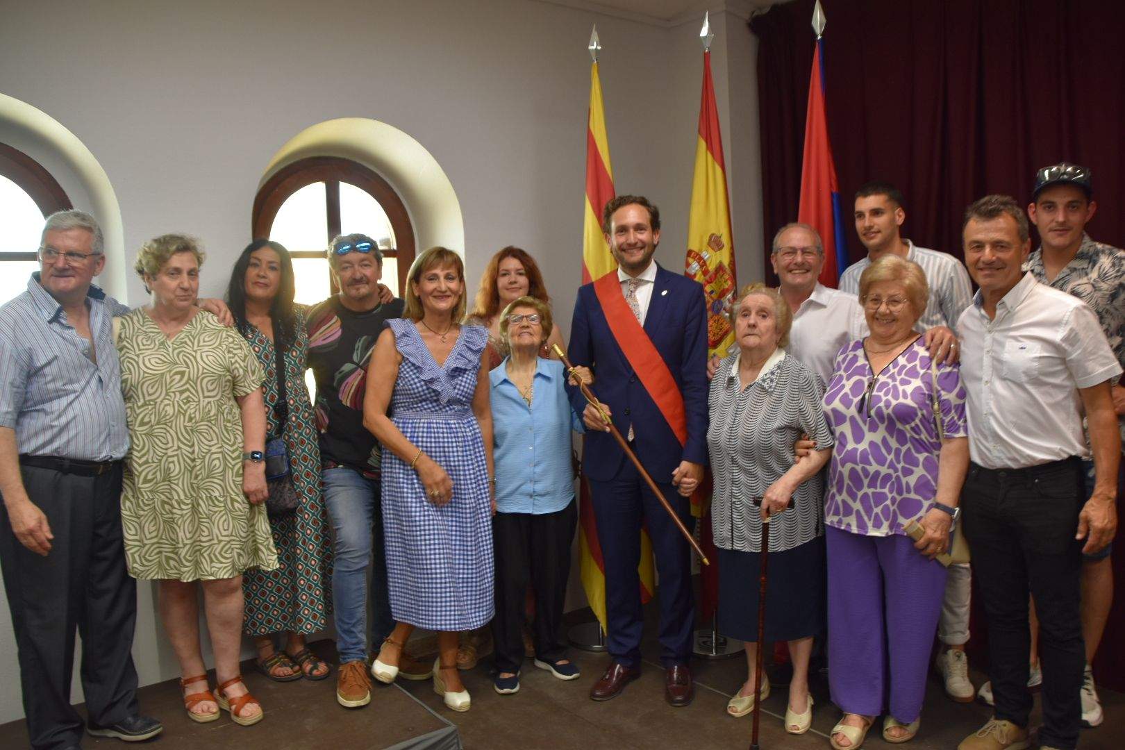 Sesión de investidura en el Ayuntamiento de Monzón 2023