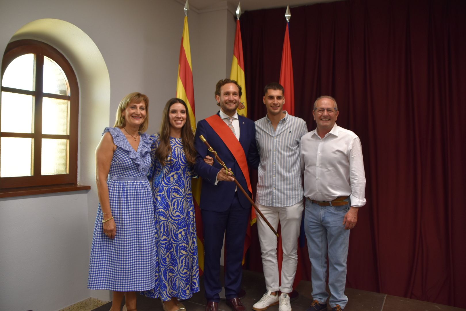 Sesión de investidura en el Ayuntamiento de Monzón 2023