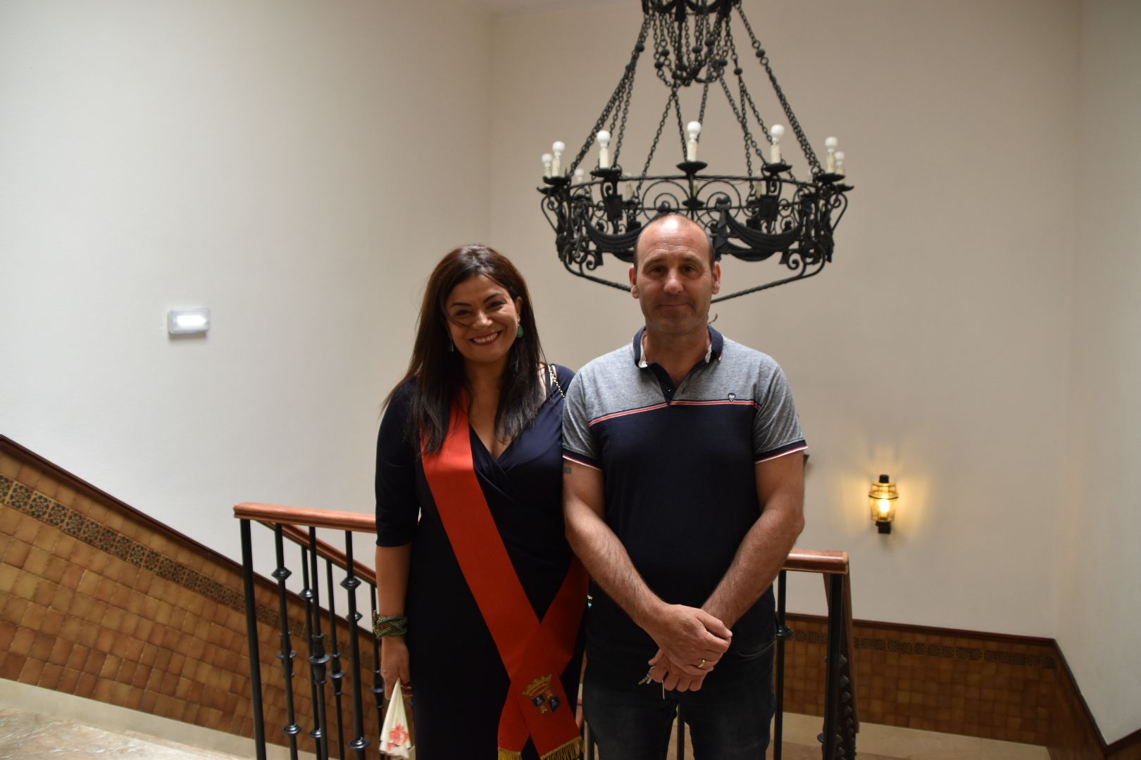 Sesión de investidura en el Ayuntamiento de Monzón 2023