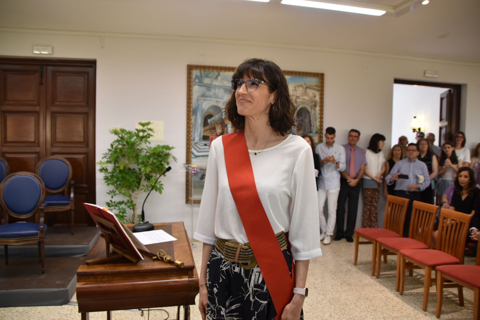 Sesión de investidura en el Ayuntamiento de Monzón 2023