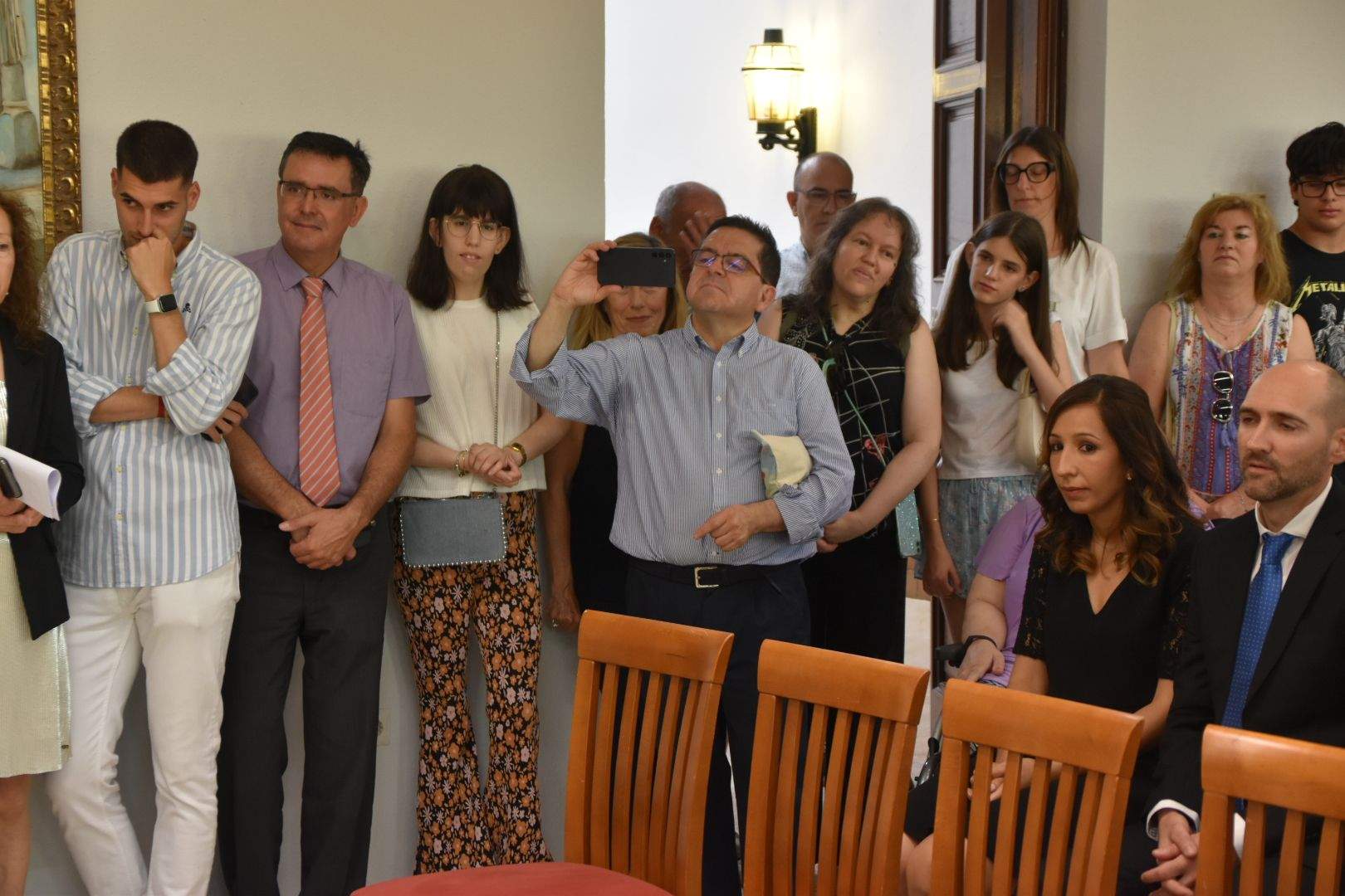 Sesión de investidura en el Ayuntamiento de Monzón 2023