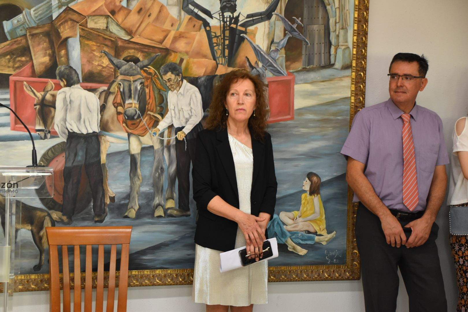 Sesión de investidura en el Ayuntamiento de Monzón 2023