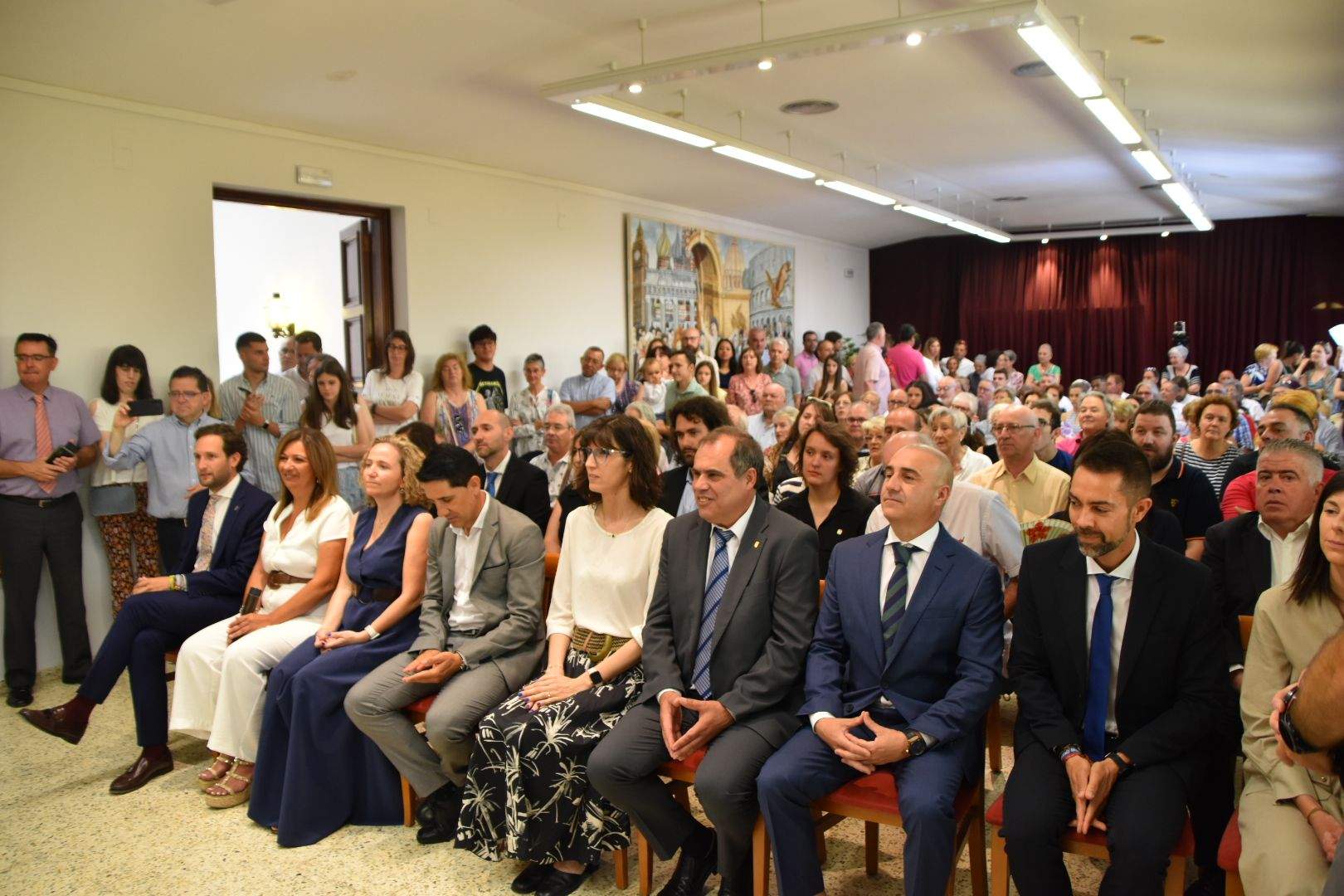 Sesión de investidura en el Ayuntamiento de Monzón 2023