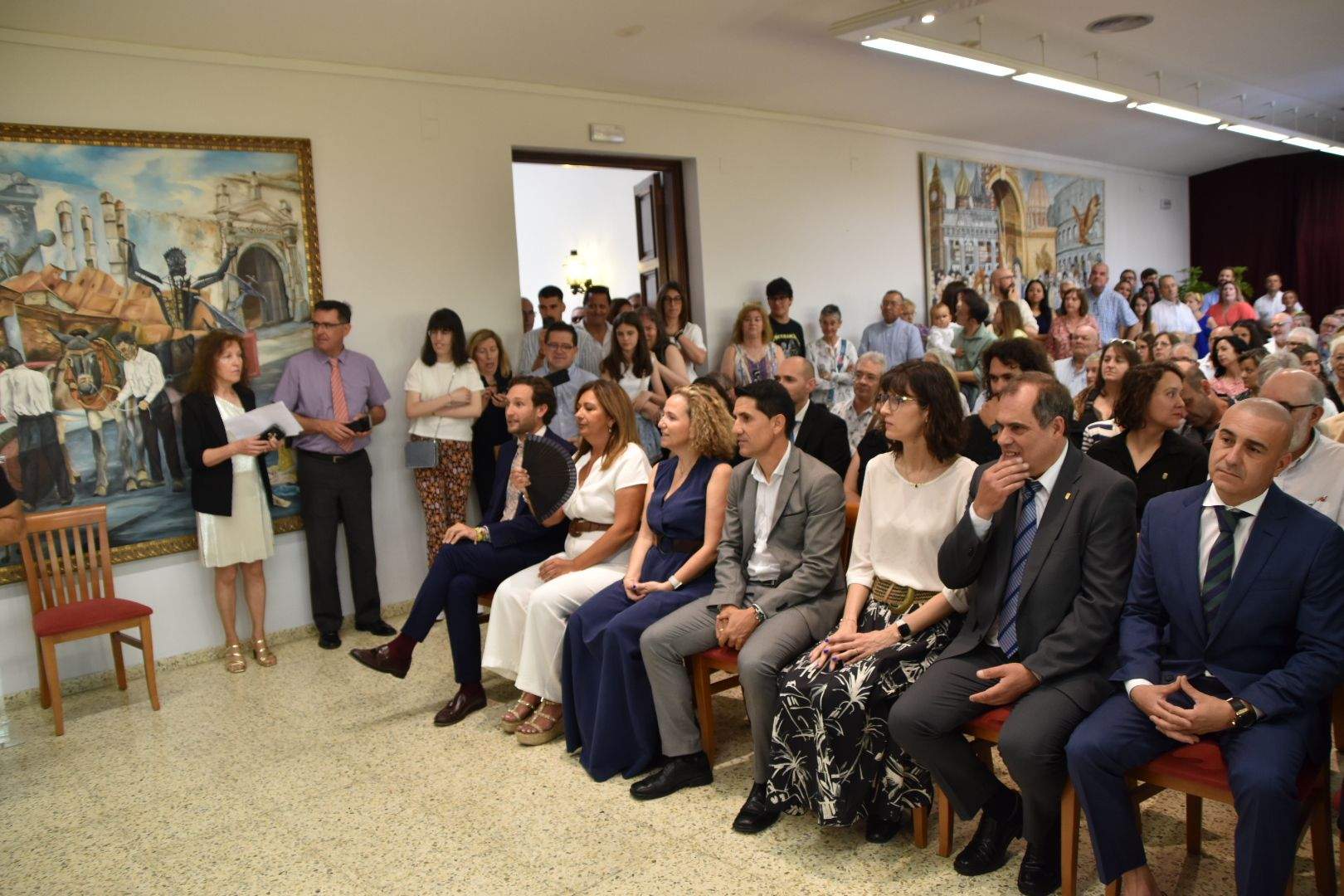 Sesión de investidura en el Ayuntamiento de Monzón 2023