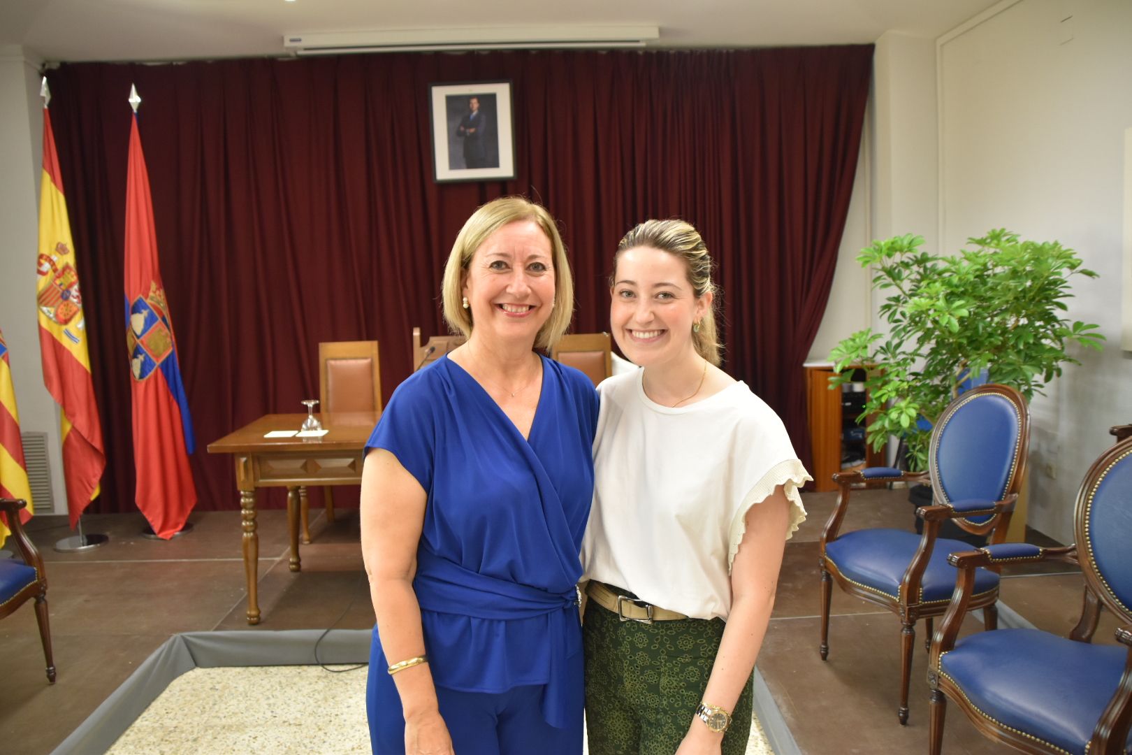 Sesión de investidura en el Ayuntamiento de Monzón 2023