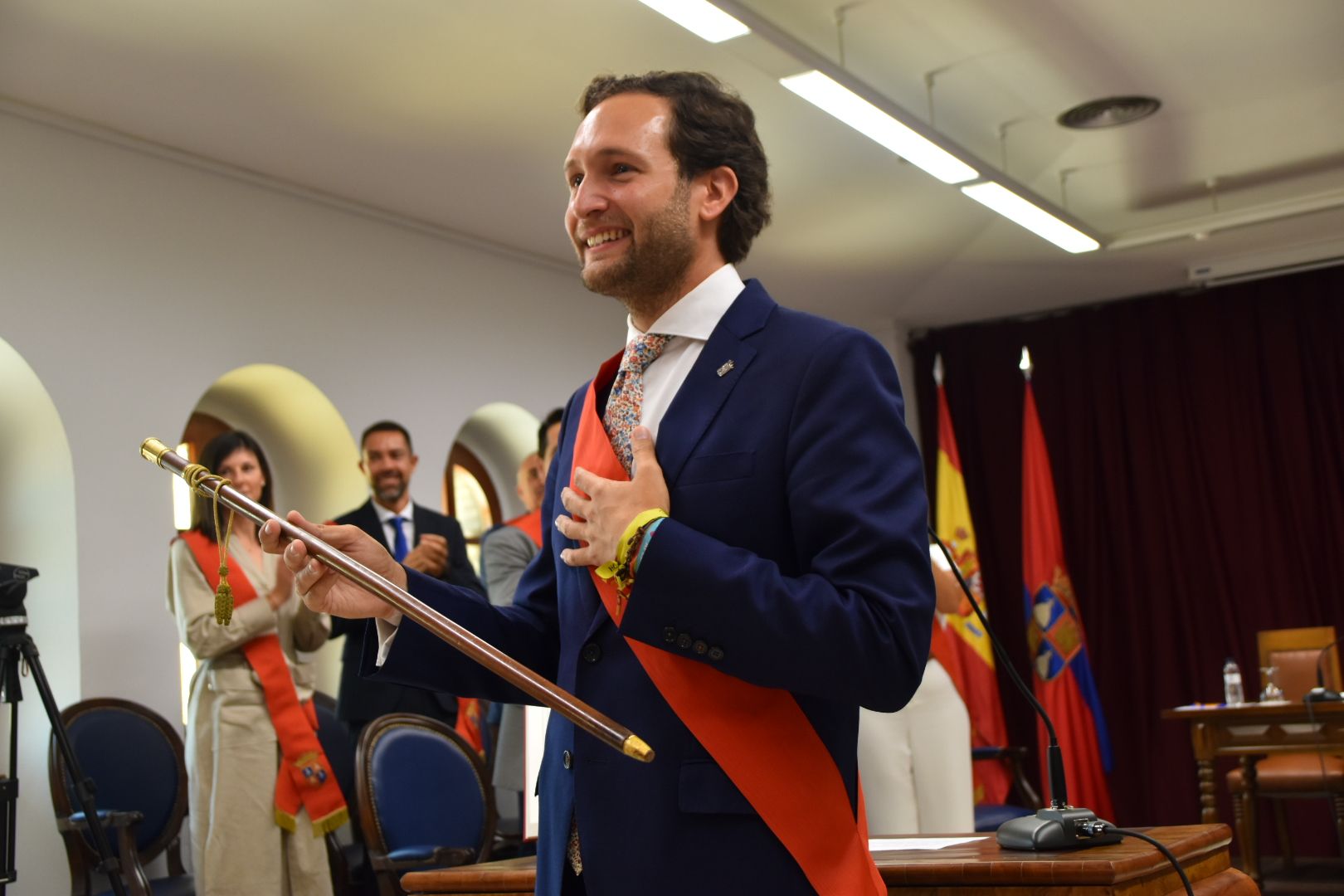 Sesión de investidura en el Ayuntamiento de Monzón 2023