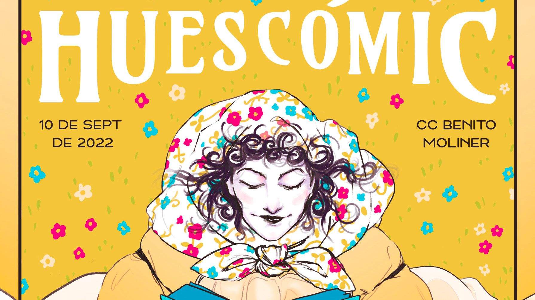 Paola Craver es la autora del cartel de esta edición de Huescómic. Paola Craver es la autora del cartel de esta edición de Huescómic.