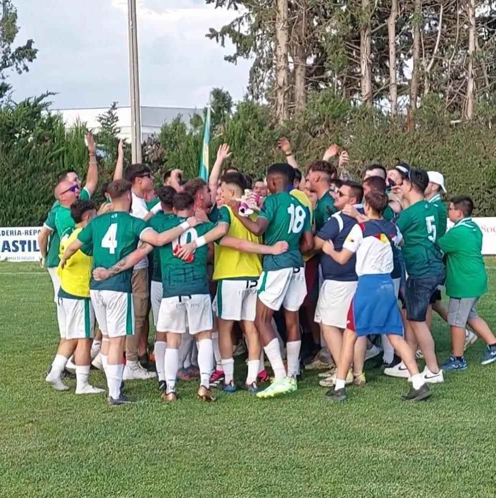 Foto de archivo de un partido del Mequinenza.