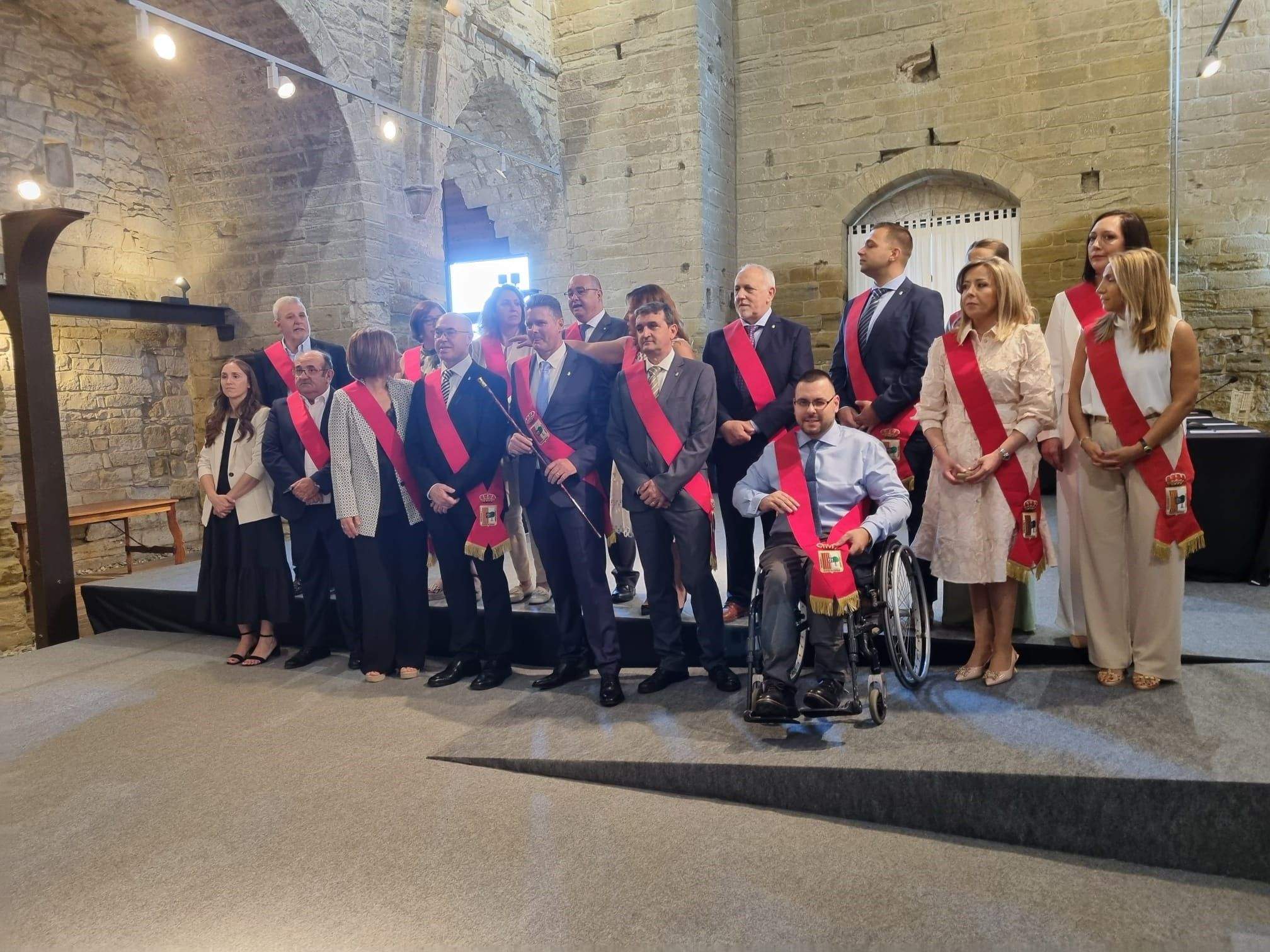 Nueva corporación municipal con José Ignacio Gramunt como alcalde de Fraga