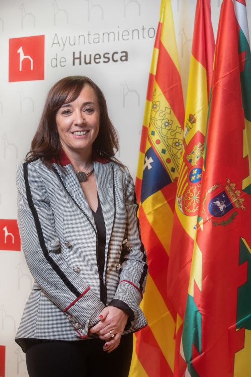 Gemma Allué, portavoz del Grupo Popular del Ayuntamiento de Huesca.