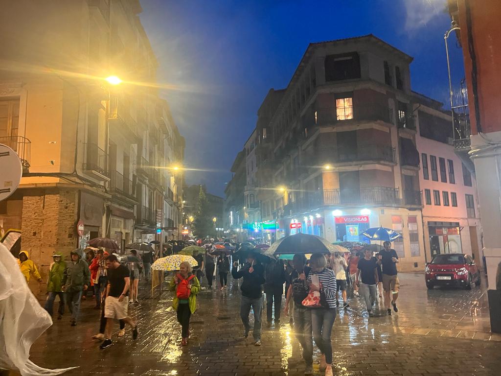 Suspendido el concierto de Bob Dylan en Huesca. Foto: Mercedes Manterola