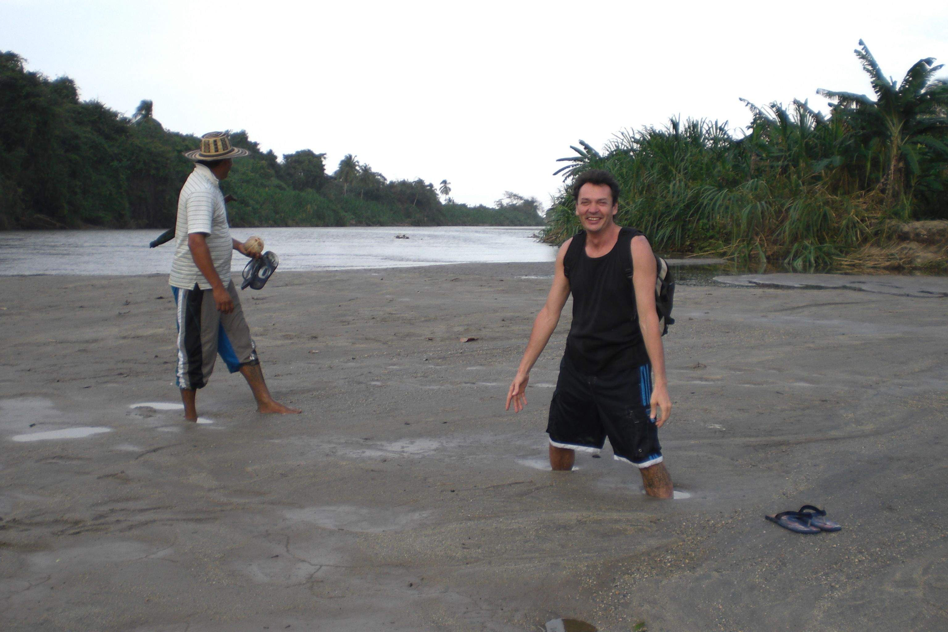 Marco Pascual en Colombia, donde recibió las confidencias de Juan