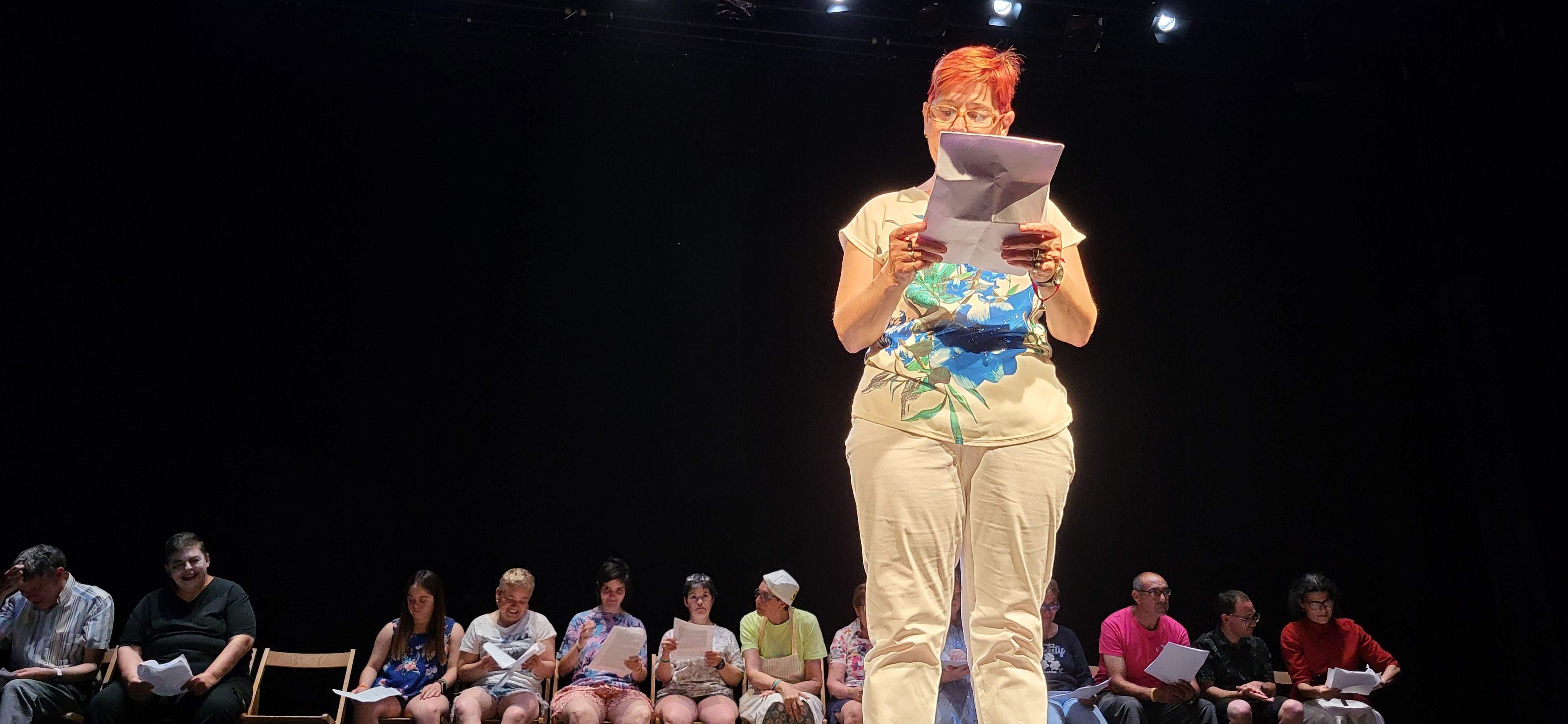 Grupo de teatro Piecombola. Foto Myriam Martínez