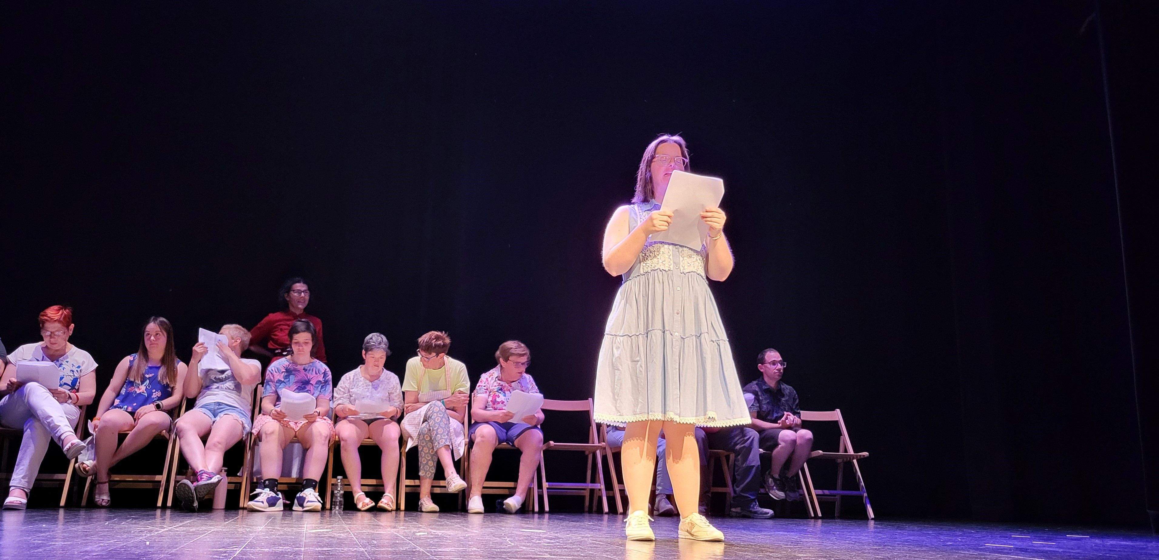 Grupo de teatro Piecombola. Foto Myriam Martínez