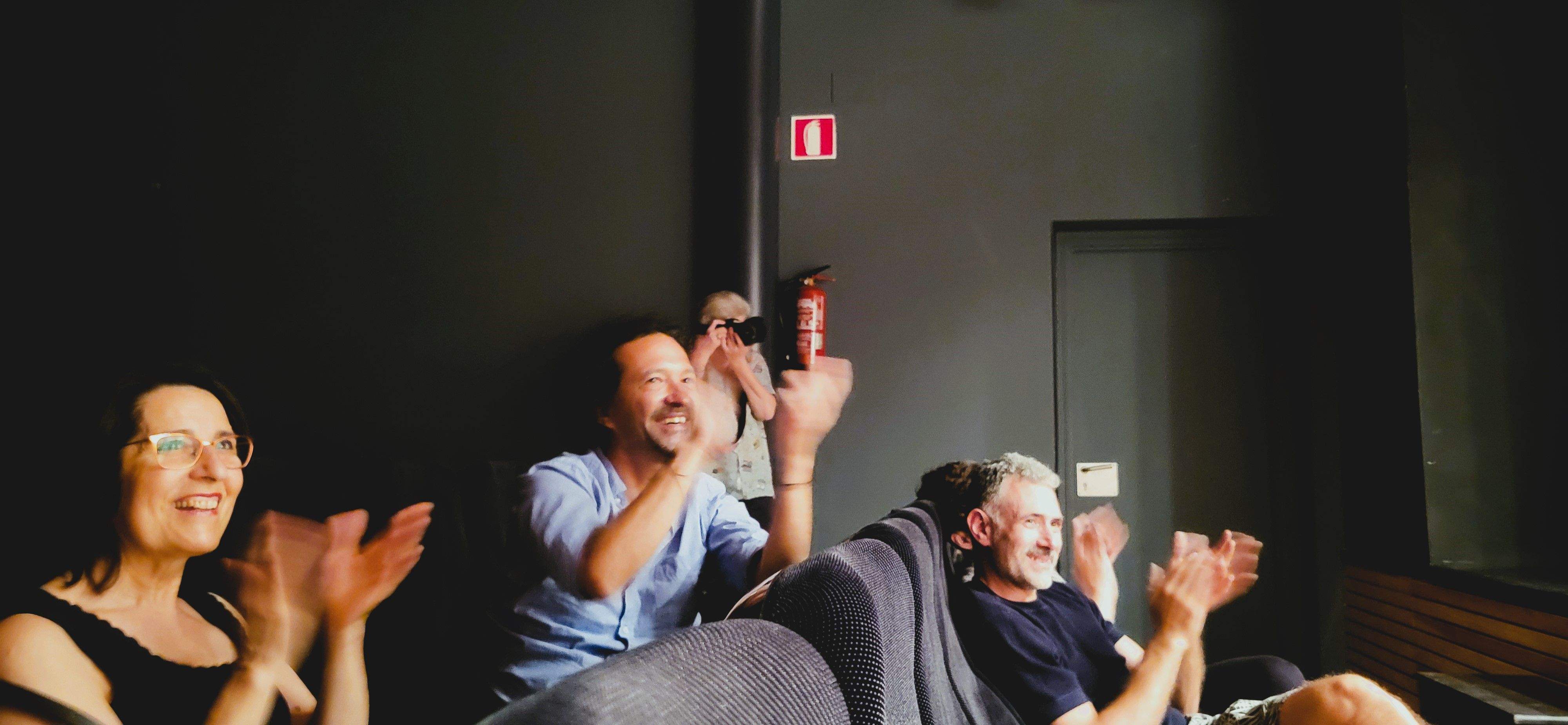 Grupo de teatro Piecombola. Foto Myriam Martínez