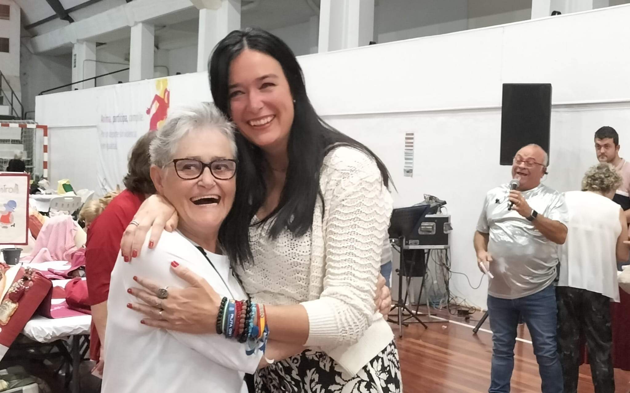 Encuentro de Encajes de Bolillos en Huesca. Foto María José Sampietro