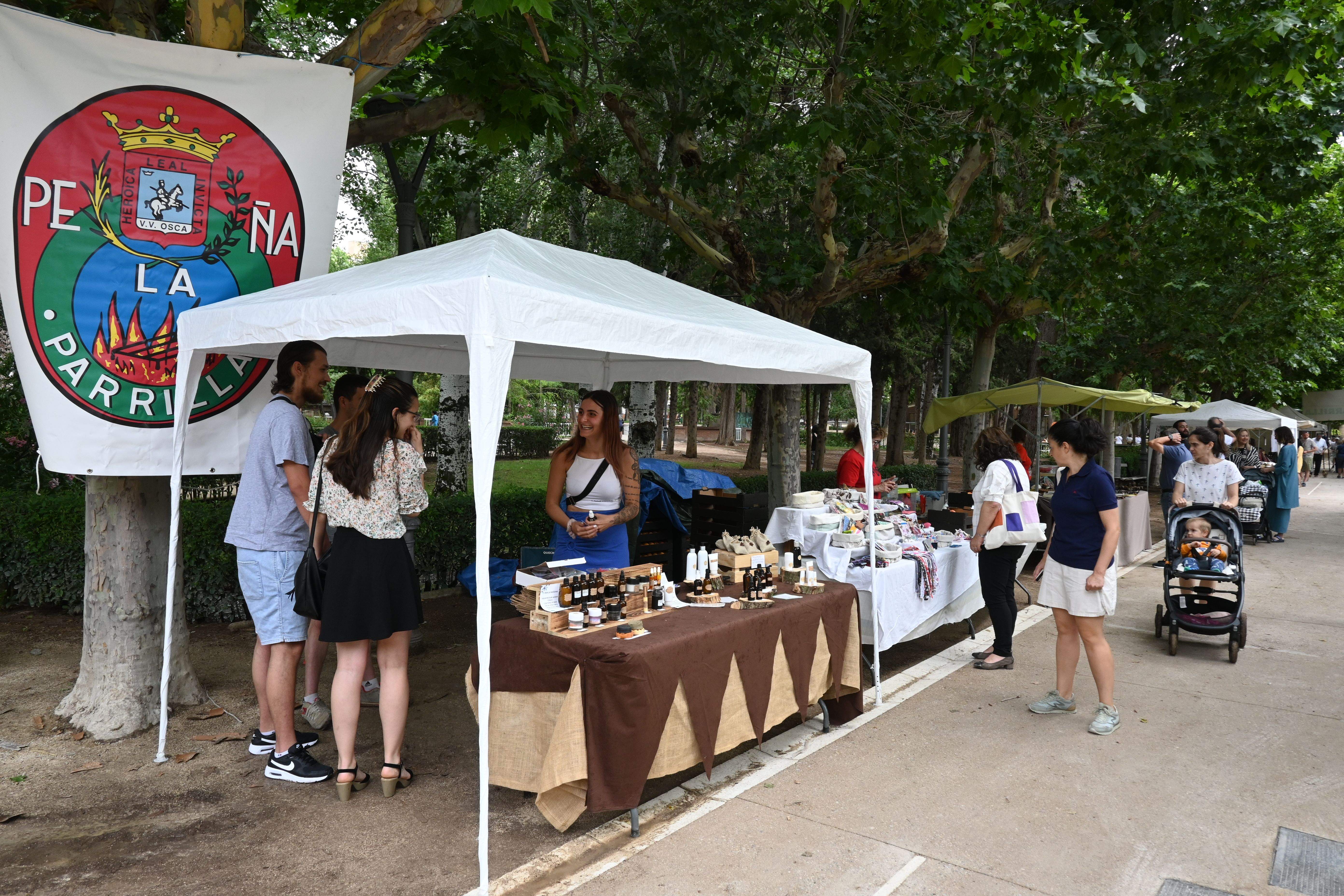 Imágenes de la Muestra de Artesanía de la Peña La Parrilla. Foto Carlos Jalle