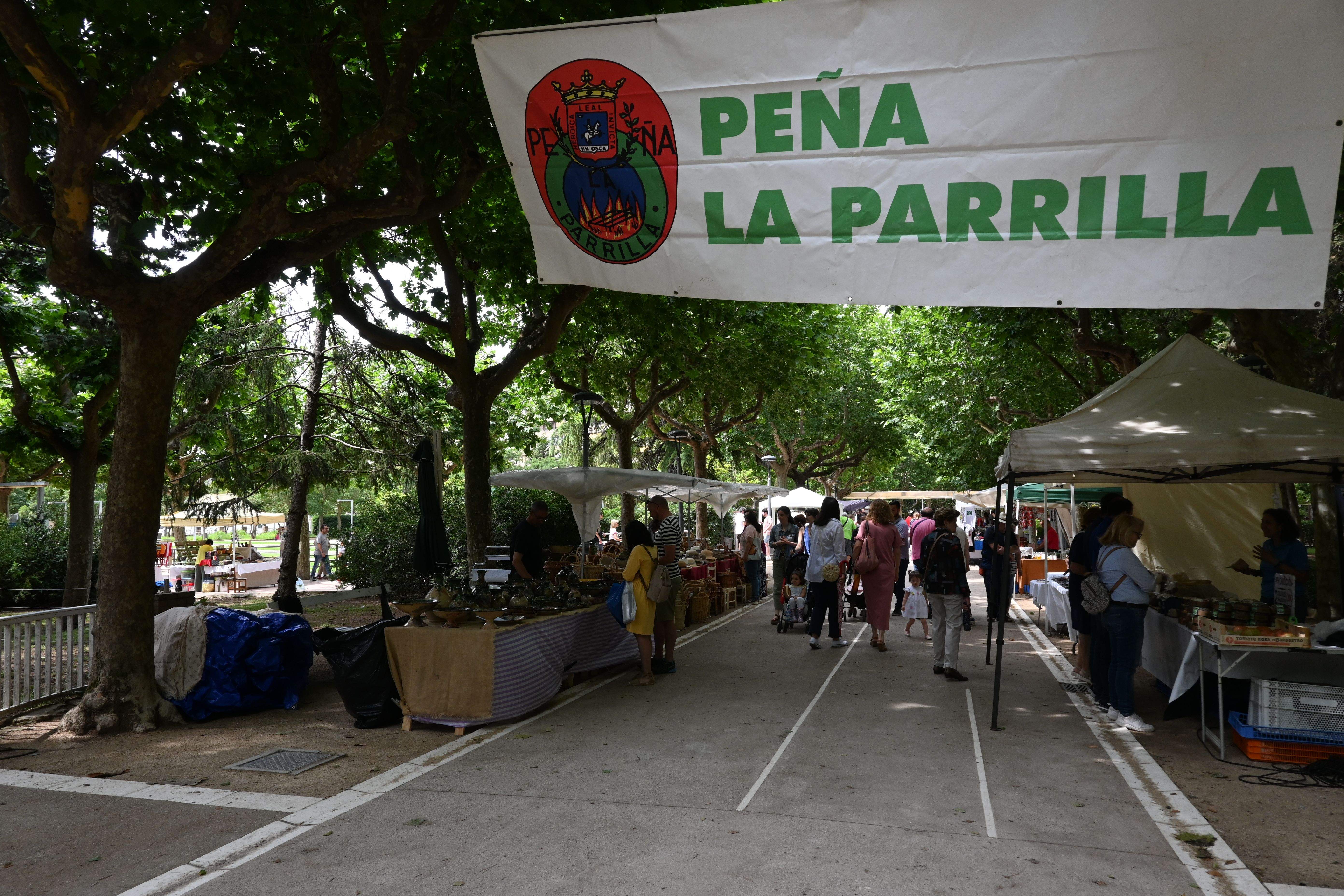 Imágenes de la Muestra de Artesanía de la Peña La Parrilla. Foto Carlos Jalle