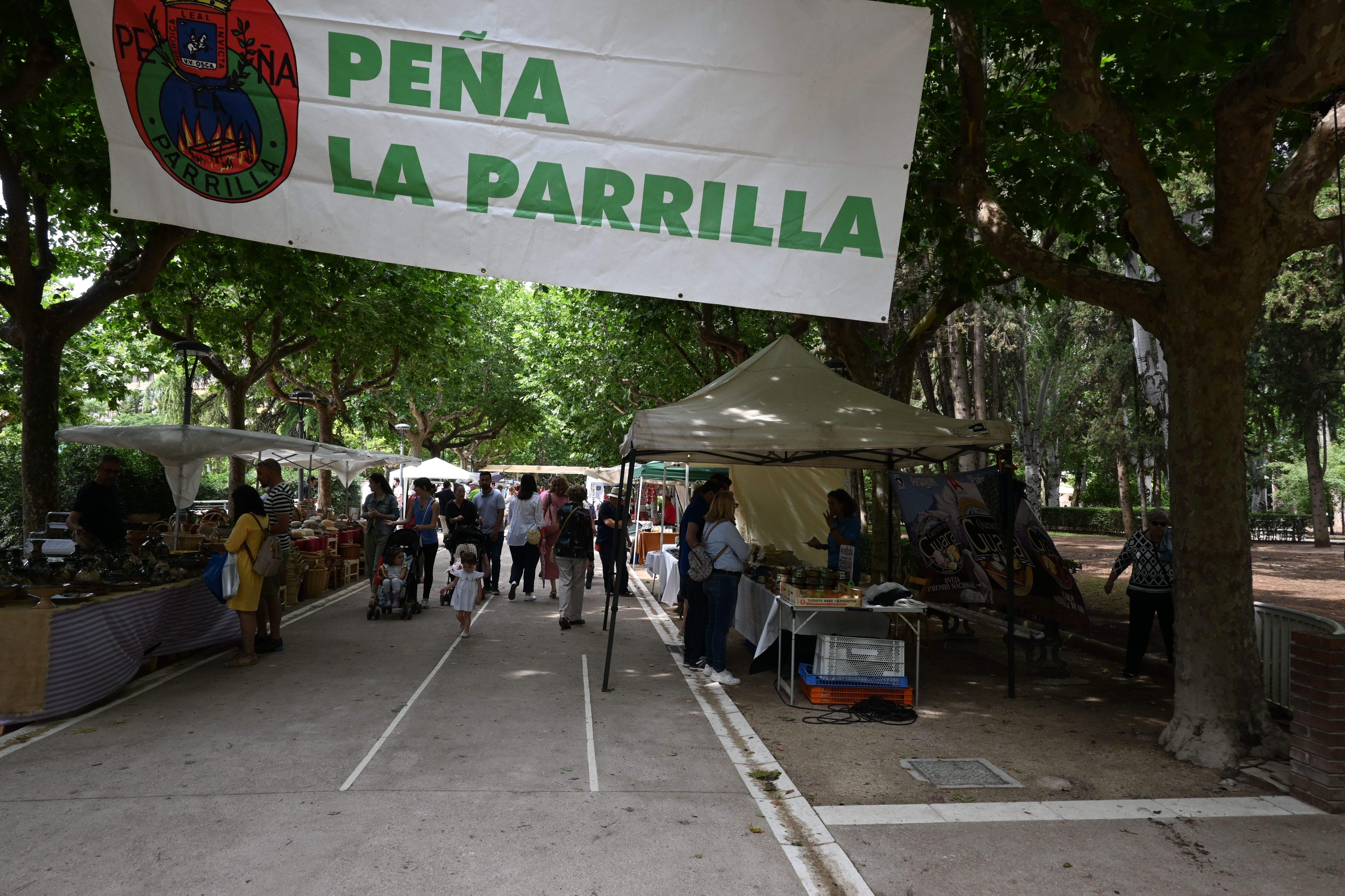 Imágenes de la Muestra de Artesanía de la Peña La Parrilla. Foto Carlos Jalle