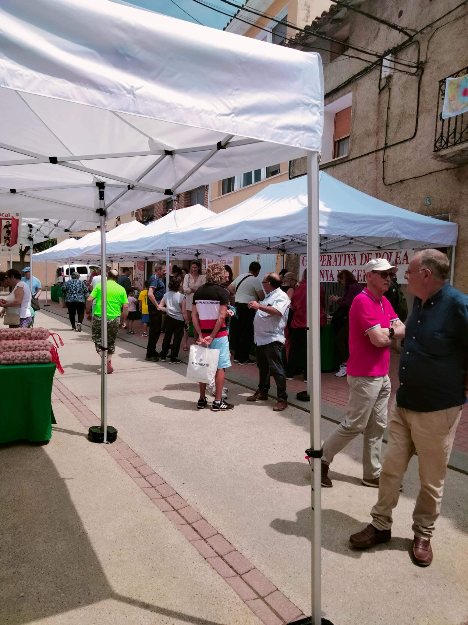 Imágenes del segundo fin de semana de la Feria de la Cereza de Bolea. Foto Asociación A Cerecera