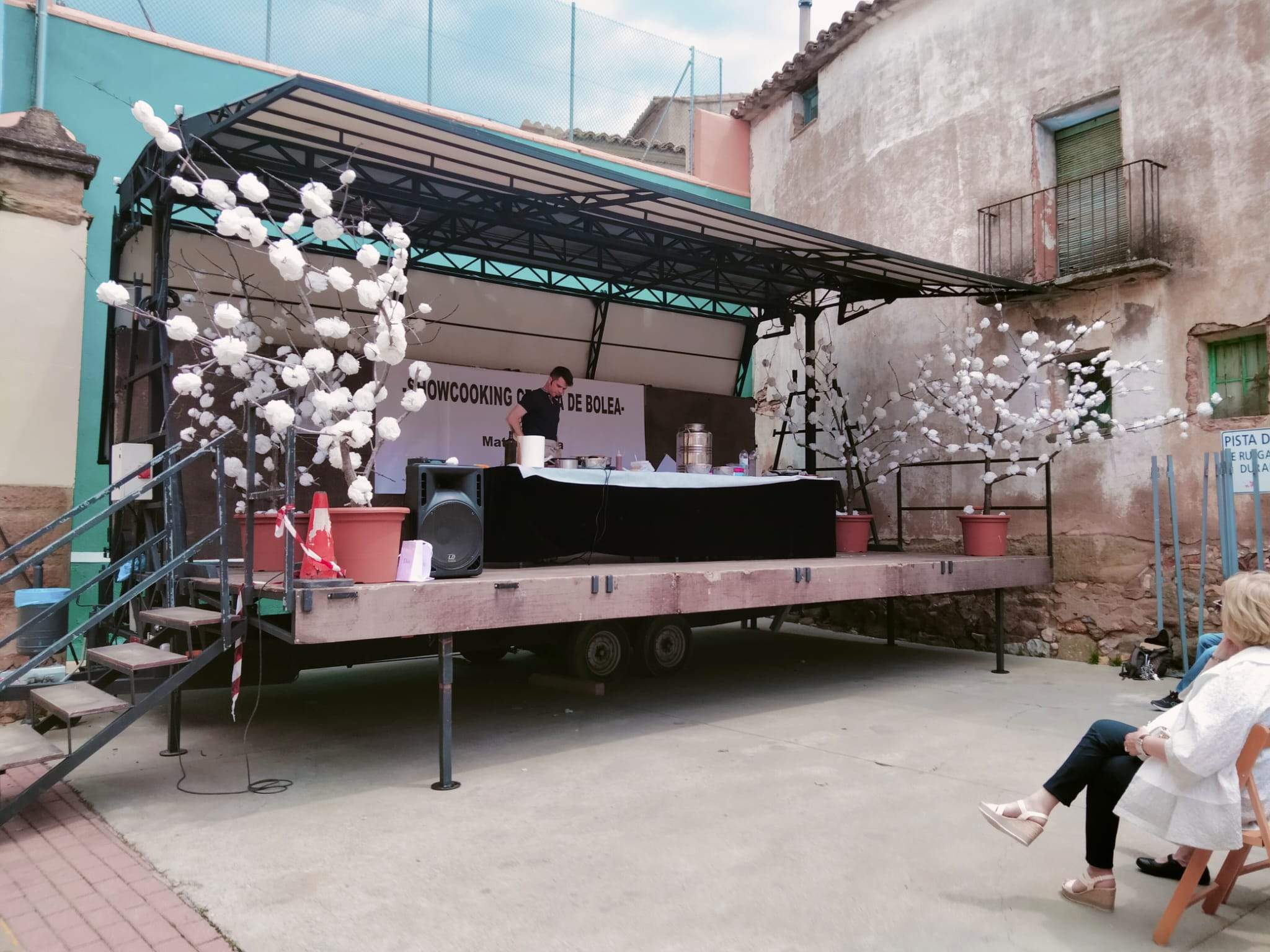 Imágenes del segundo fin de semana de la Feria de la Cereza de Bolea. Foto Asociación A Cerecera