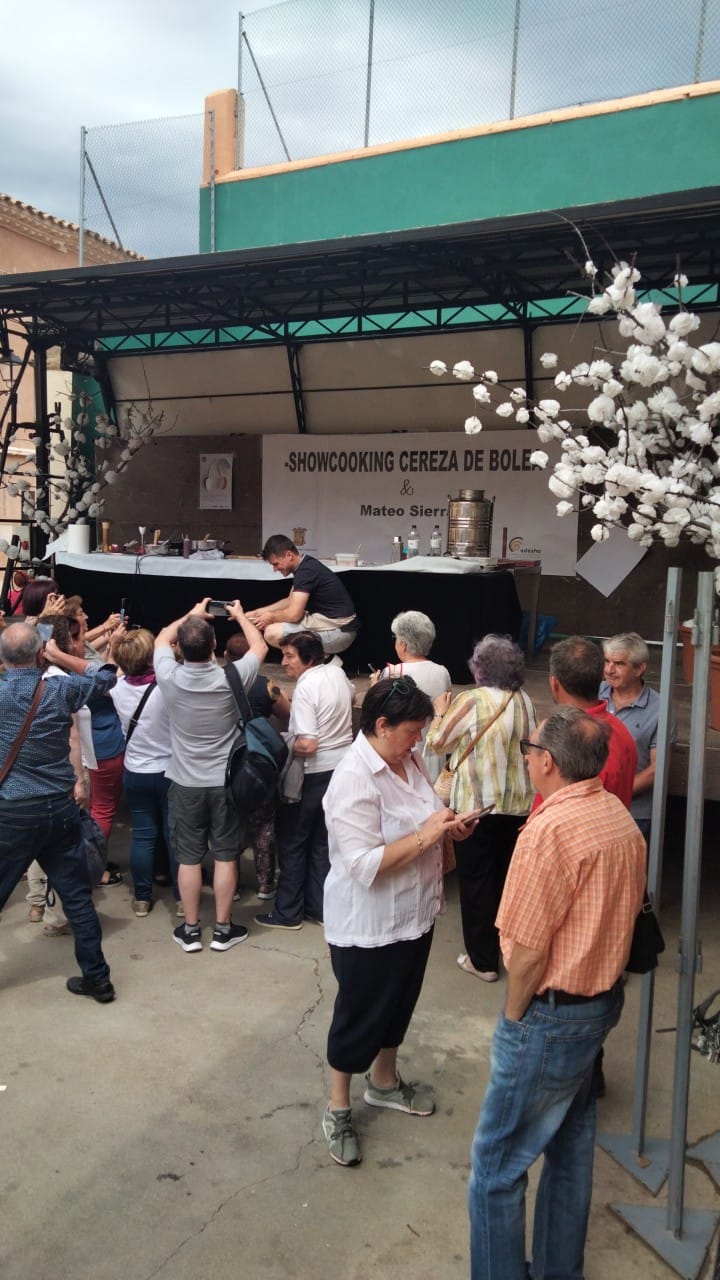 Imágenes del segundo fin de semana de la Feria de la Cereza de Bolea. Foto Asociación A Cerecera