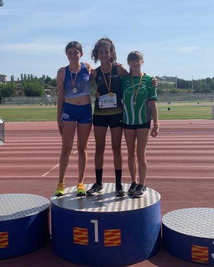 Podio marcha, Greta Jarne bronce