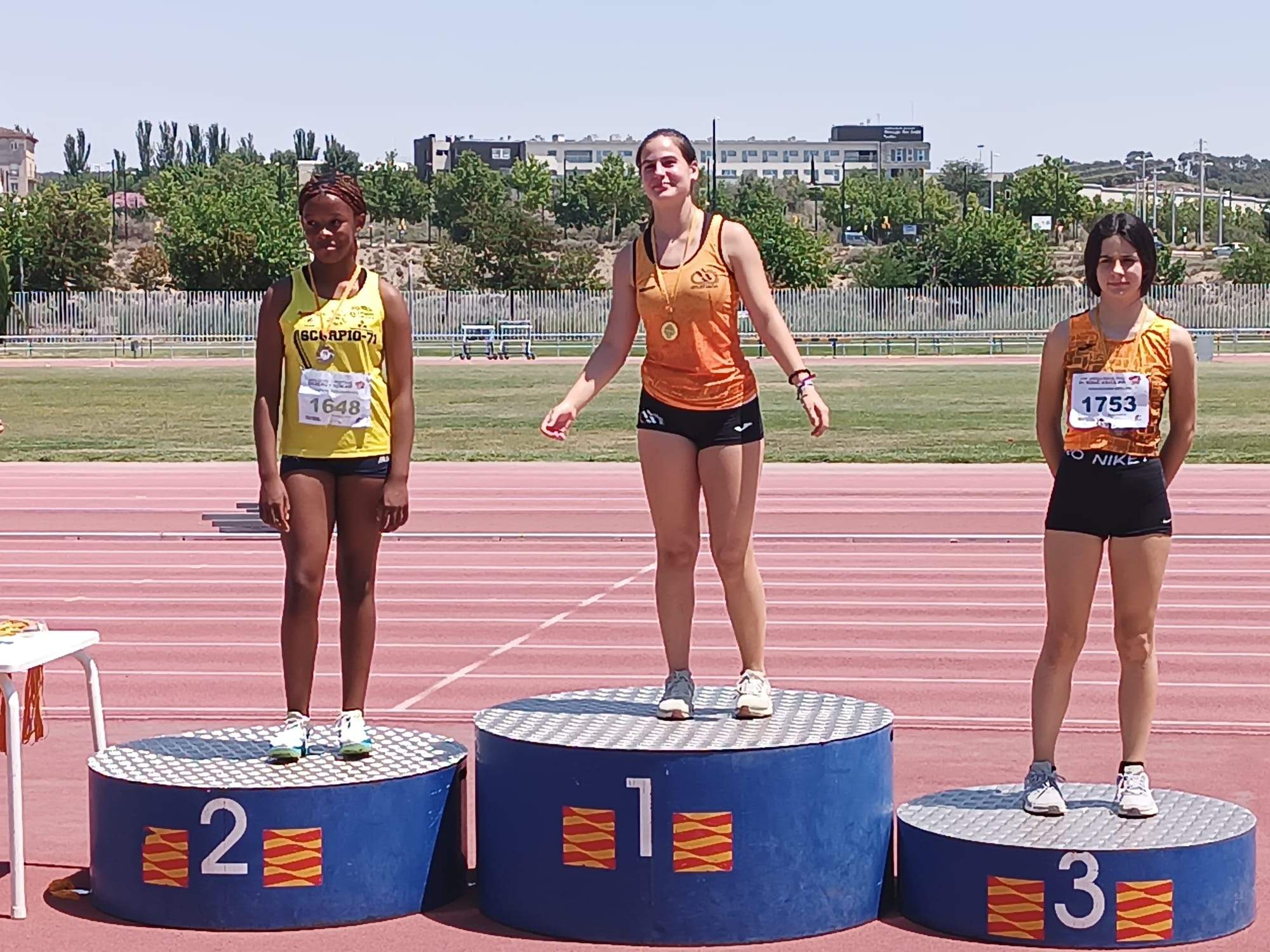 CA Binéfar, podio, bronce