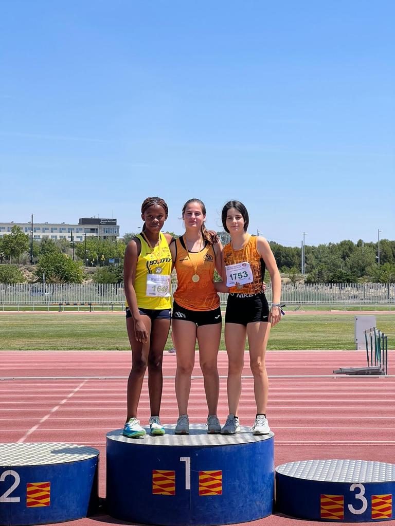 Mariona Salamó, oro en 80 y longitud