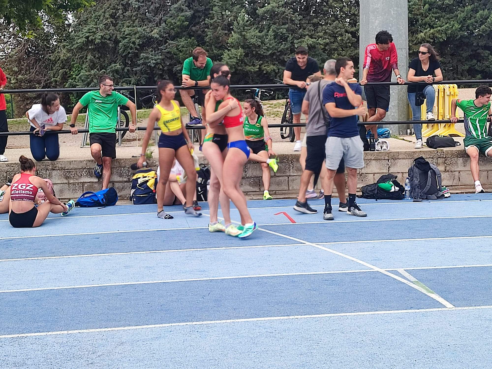 Nerea Supervía Teresa Supervía, 400 m.