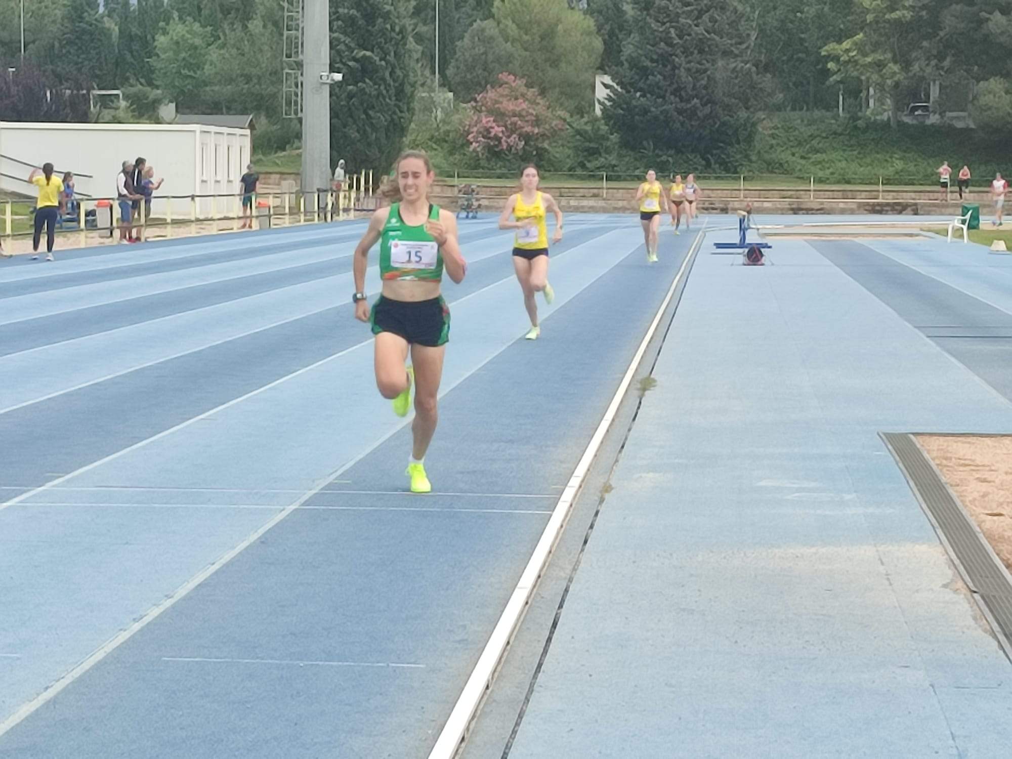 Sandra Labarta en el 800 fem